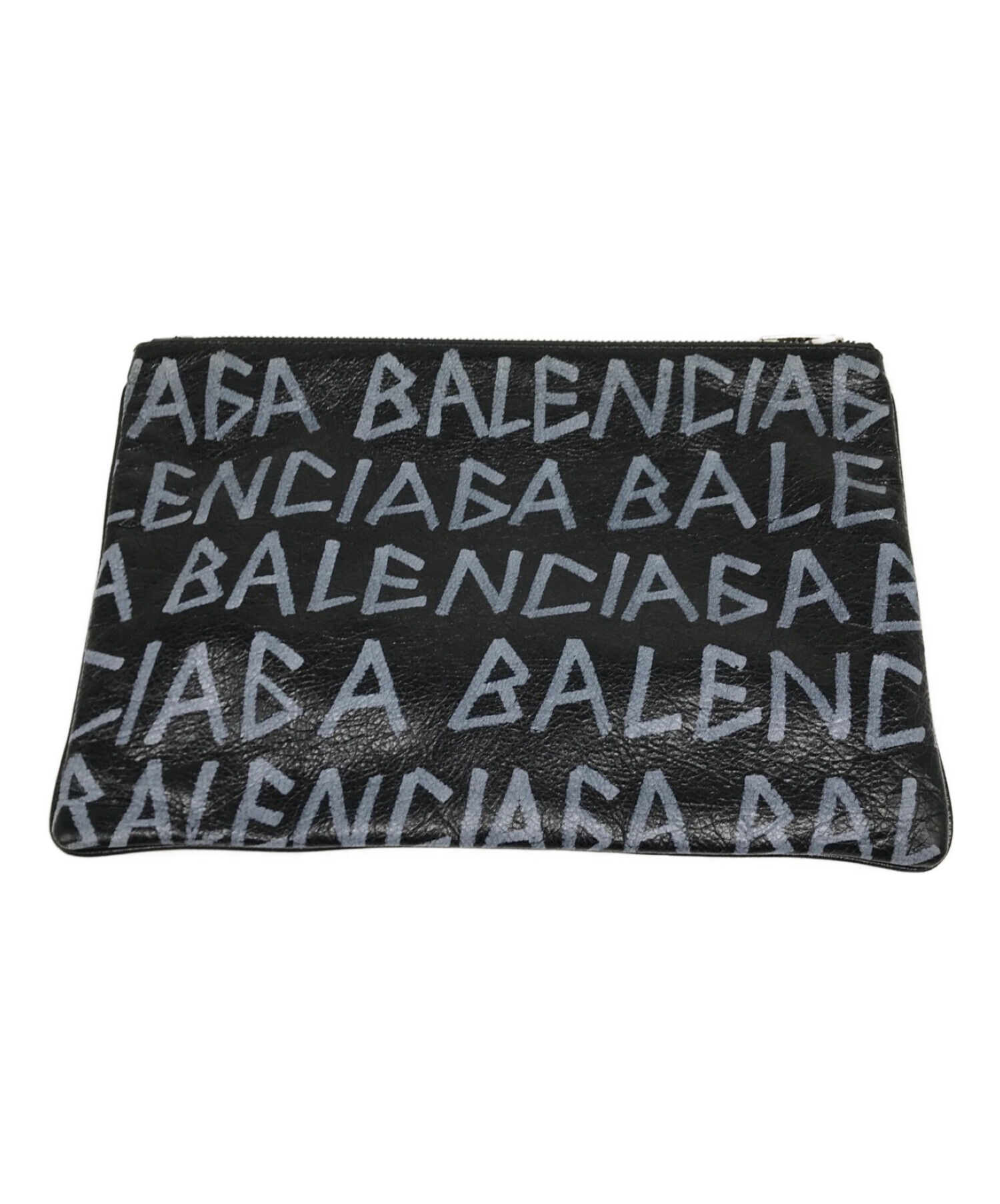 中古・古着通販】BALENCIAGA (バレンシアガ) グラフィティクラッチバッグ ブラック｜ブランド・古着通販 トレファク公式【TREFAC  FASHION】スマホサイト