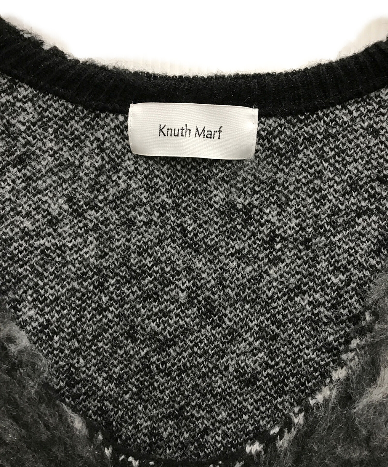 中古・古着通販】Knuth Marf (クヌースマーフ) Uneck knit pullover