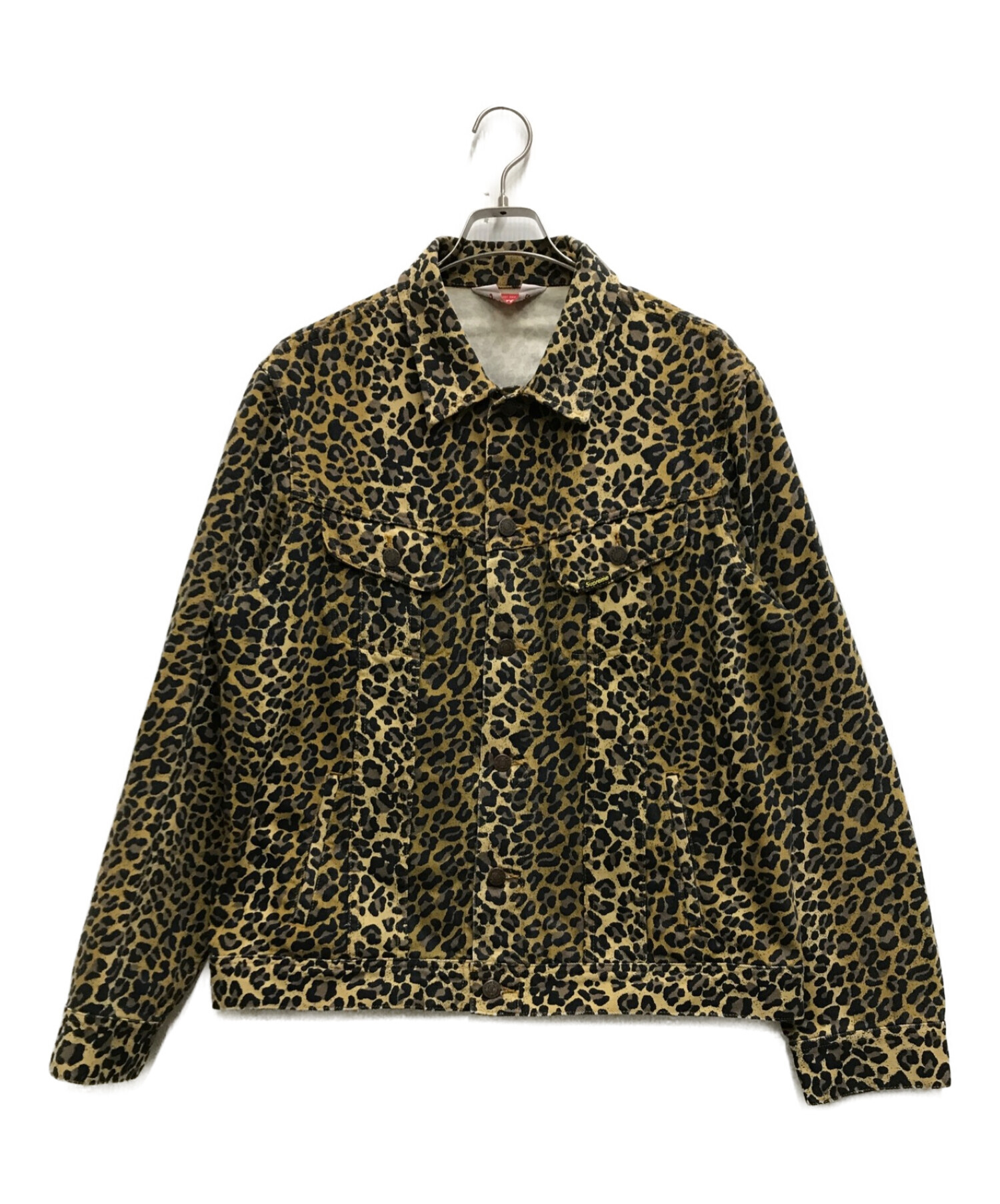 中古・古着通販】SUPREME (シュプリーム) Leopard Denim Trucker Jacket ブラウン サイズ:XL｜ブランド・古着通販  トレファク公式【TREFAC FASHION】スマホサイト