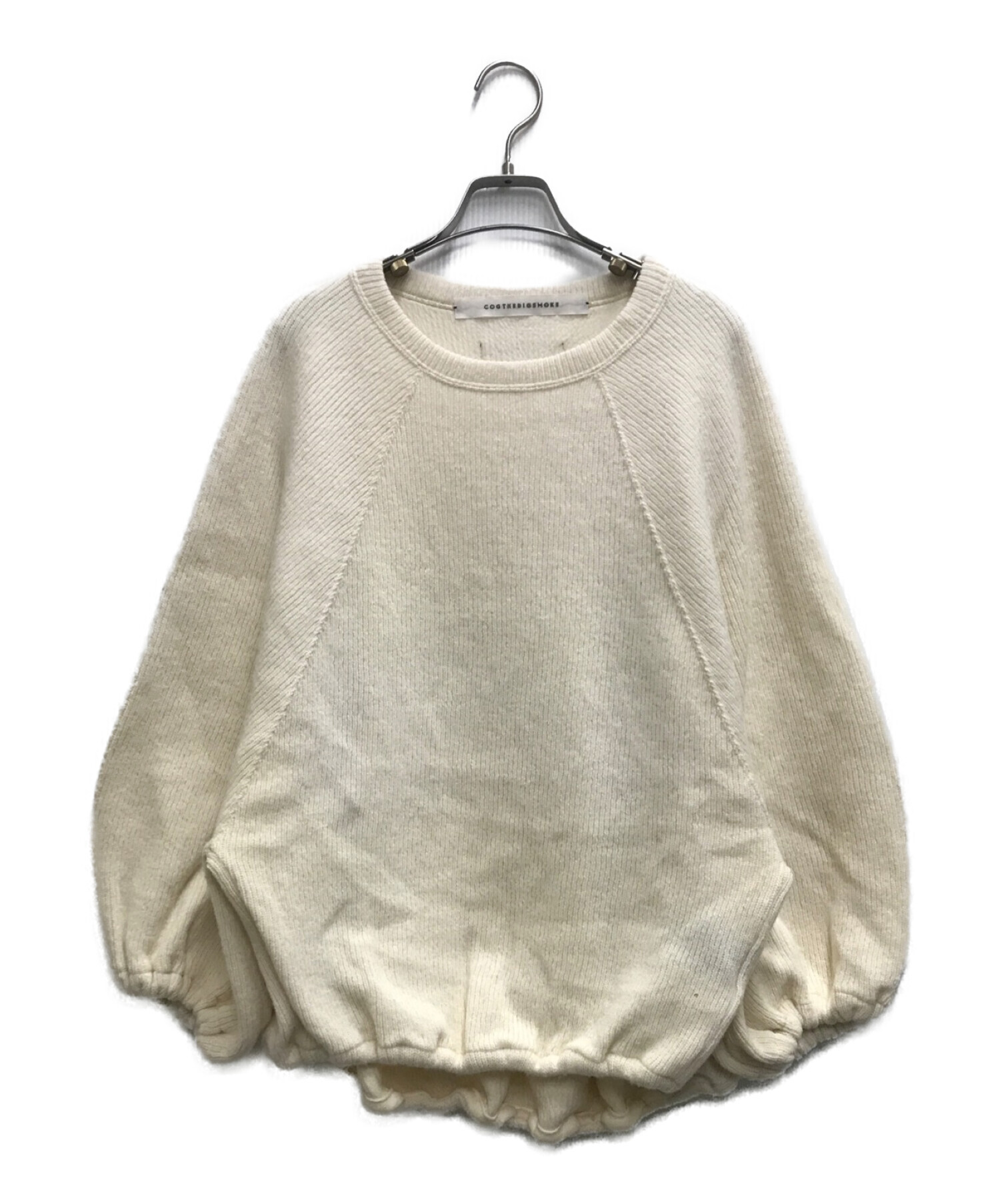 極美品 COGTHEBIGSMOKE PUFF SLV SWEAT トレーナー - トップス