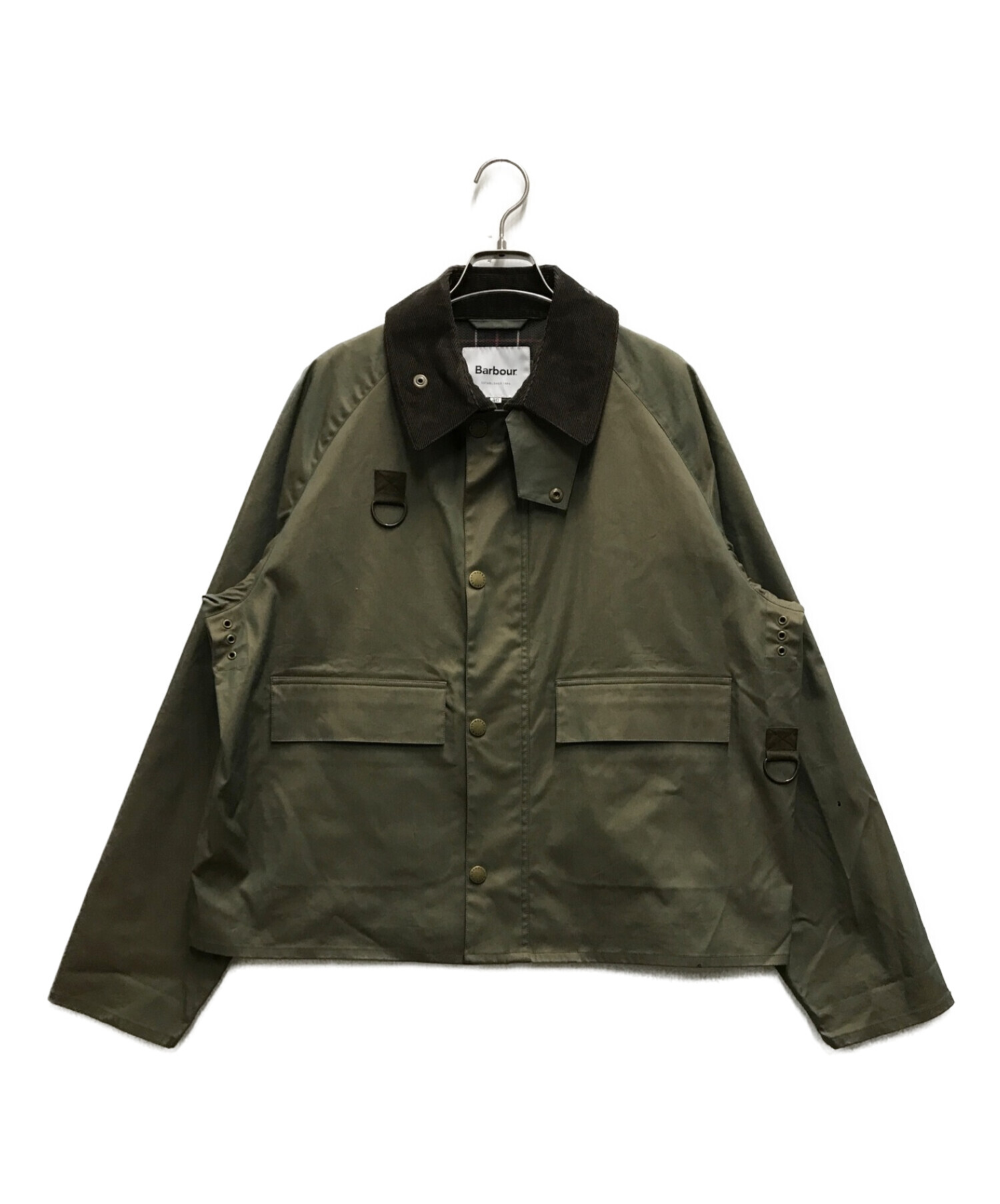 中古・古着通販】Barbour (バブアー) SPEYショートブルゾン オリーブ