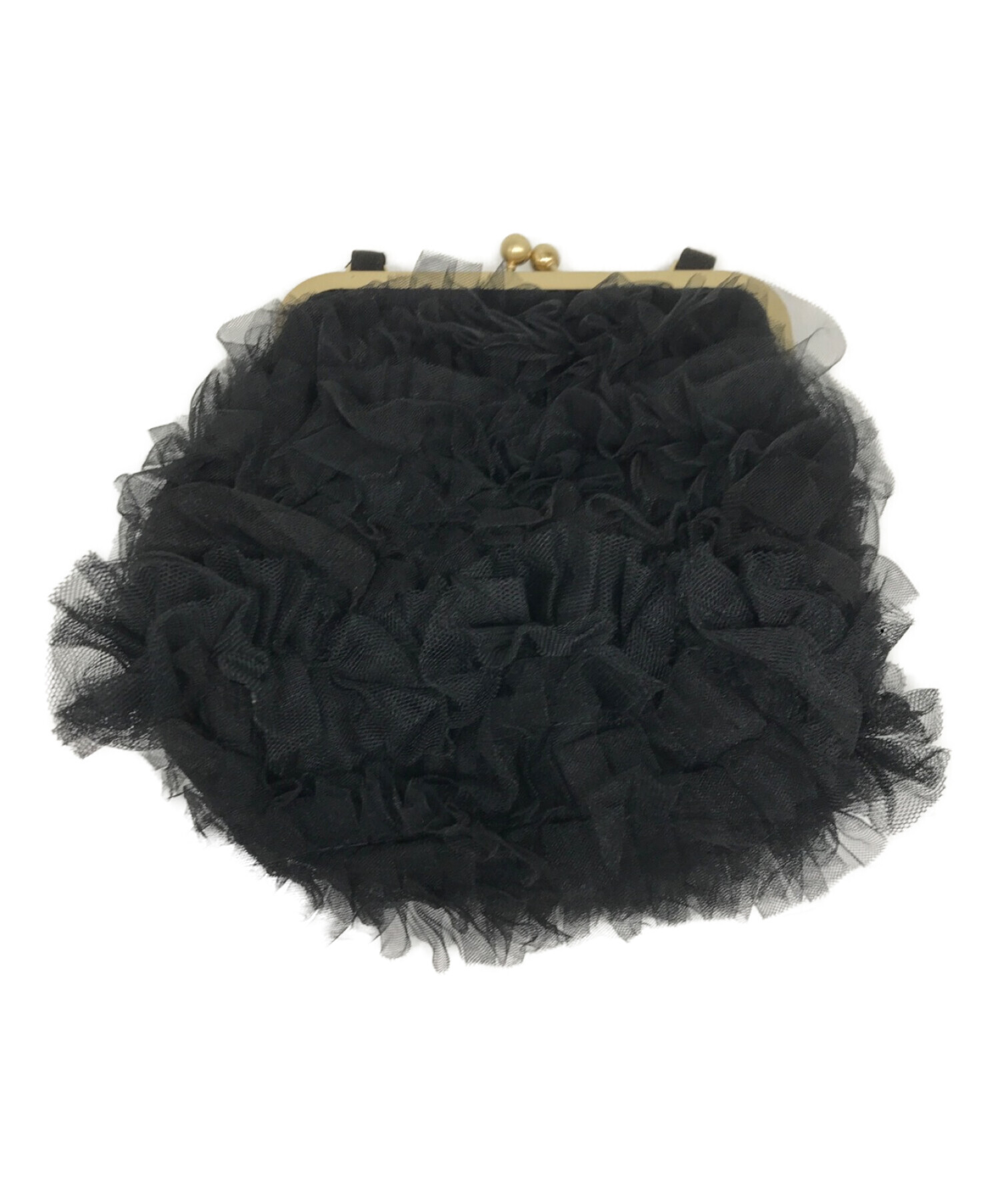 中古・古着通販】bibiy (ビビィ) usagi ODETTE TULLE BAG ブラック