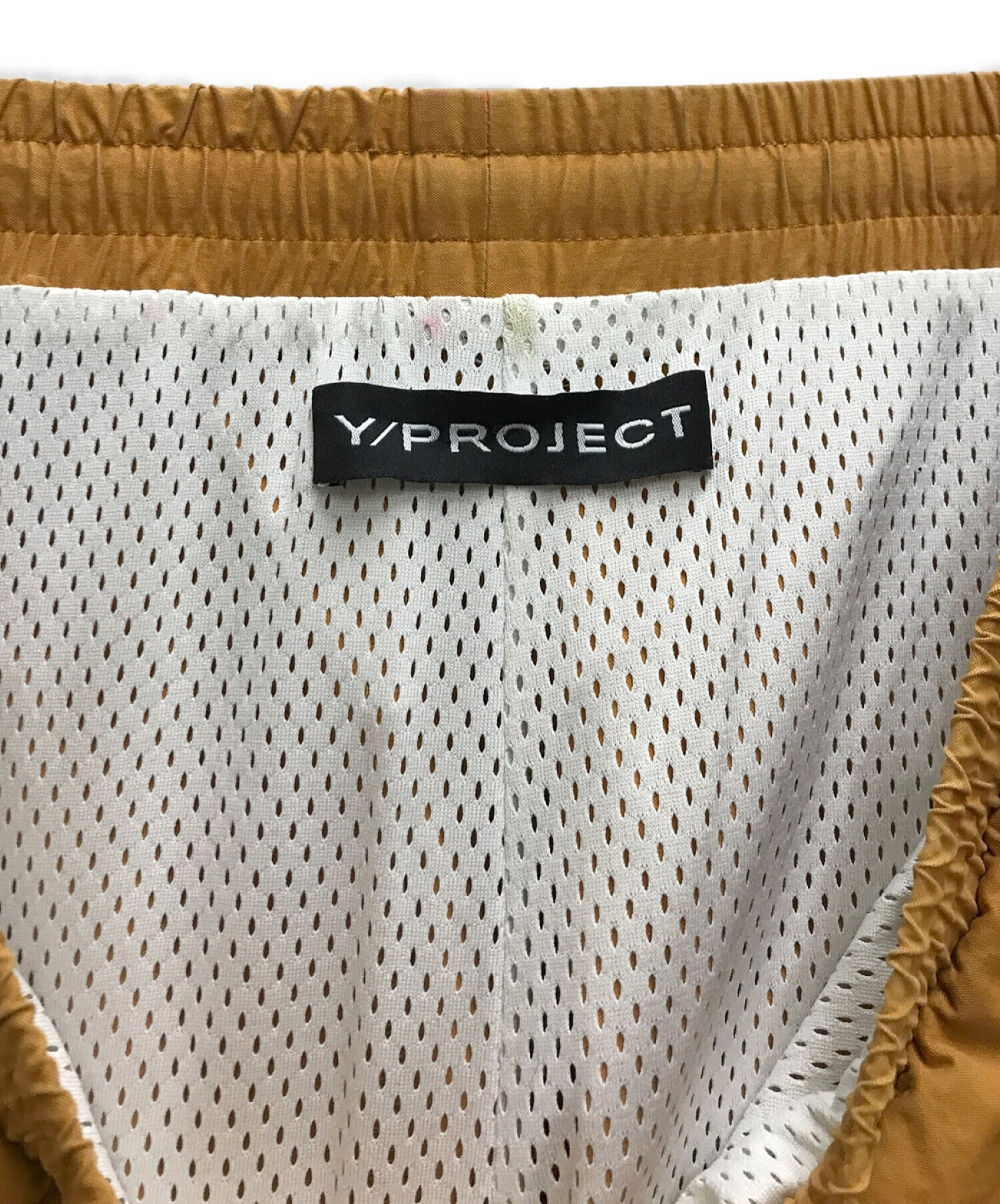 中古・古着通販】Y. PROJECT (ワイプロジェクト) レイヤードトラックパンツ イエロー サイズ:S｜ブランド・古着通販  トレファク公式【TREFAC FASHION】スマホサイト