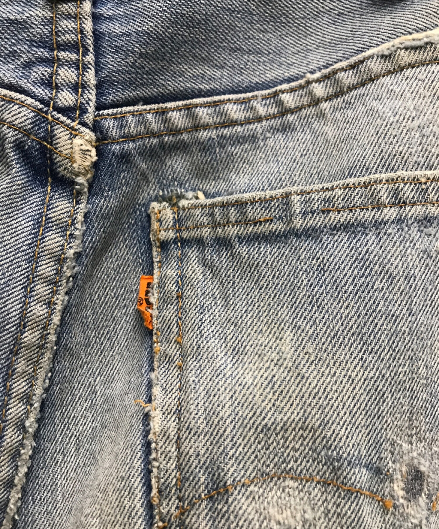 中古・古着通販】LEVI'S (リーバイス) ブーツカットジーンズ ブルー