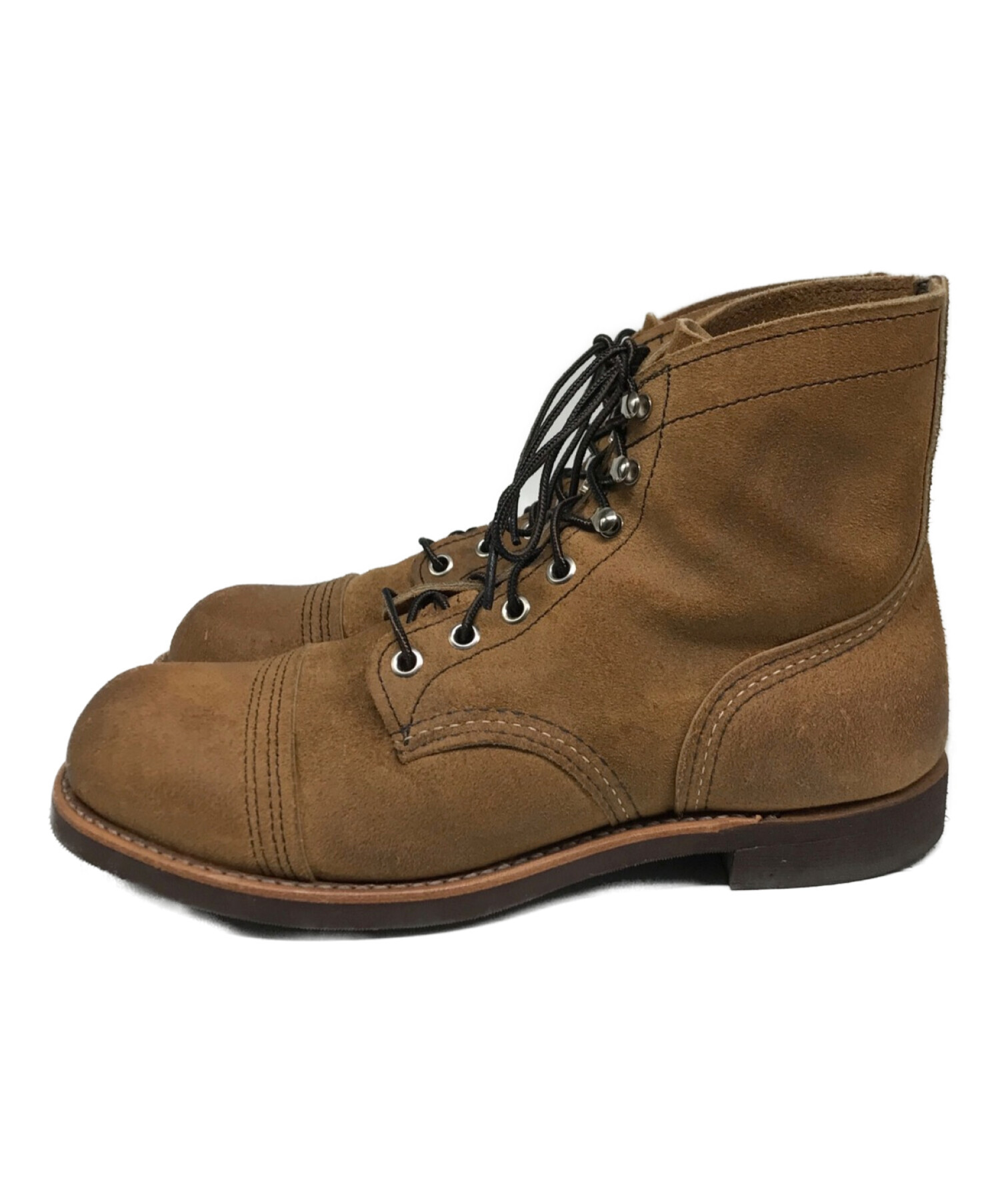 中古・古着通販】RED WING (レッドウィング) スエードレースアップブーツ ブラウン サイズ:US 7.5｜ブランド・古着通販  トレファク公式【TREFAC FASHION】スマホサイト