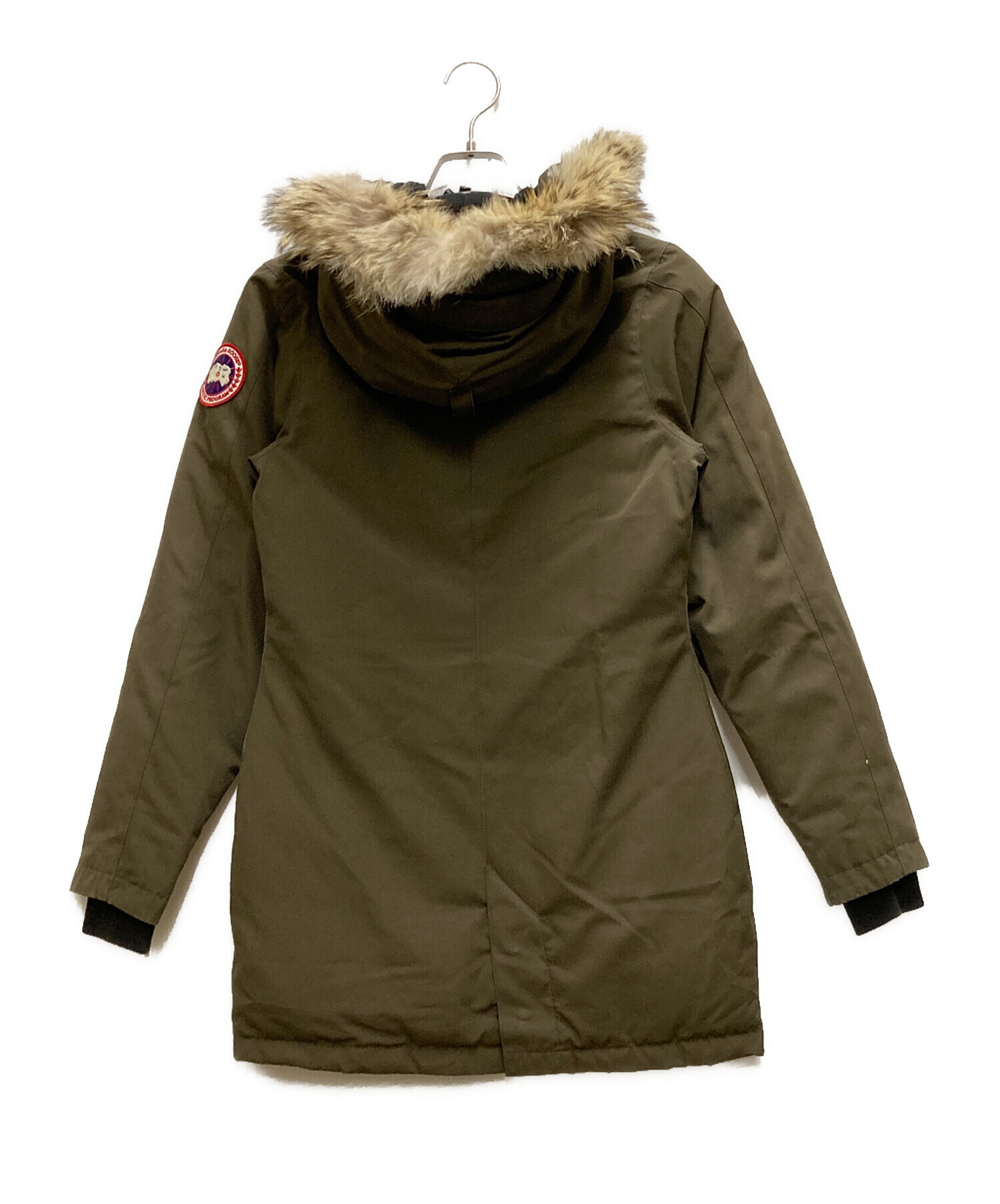 中古・古着通販】CANADA GOOSE (カナダグース) VICTORIA PARKA オリーブ サイズ:XS｜ブランド・古着通販  トレファク公式【TREFAC FASHION】スマホサイト