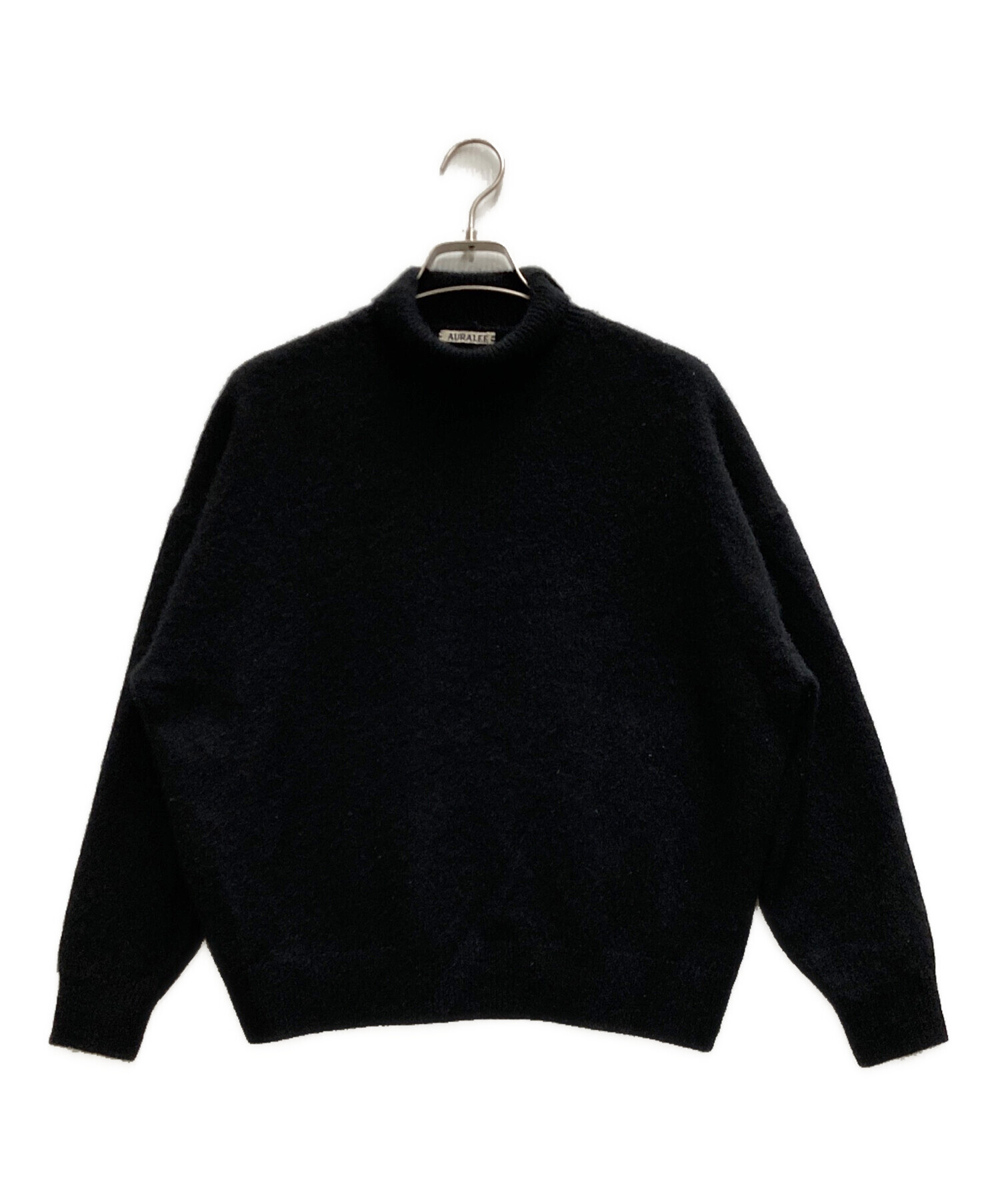 中古・古着通販】AURALEE (オーラリー) BABY CASHMERE KNIT TURTLE NECK ブラック サイズ:1｜ブランド・古着通販  トレファク公式【TREFAC FASHION】スマホサイト