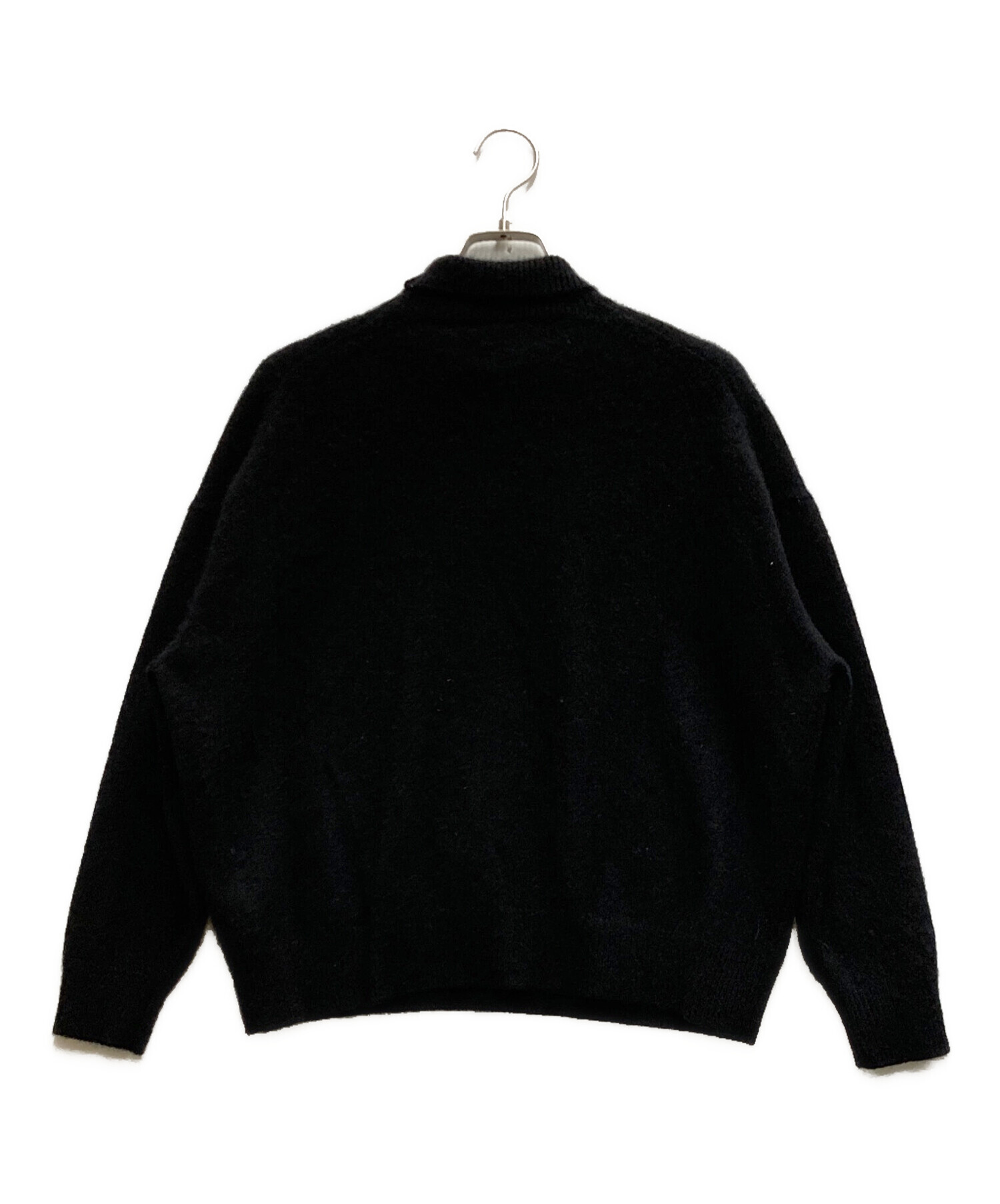 AURALEE (オーラリー) BABY CASHMERE KNIT TURTLE NECK ブラック サイズ:1