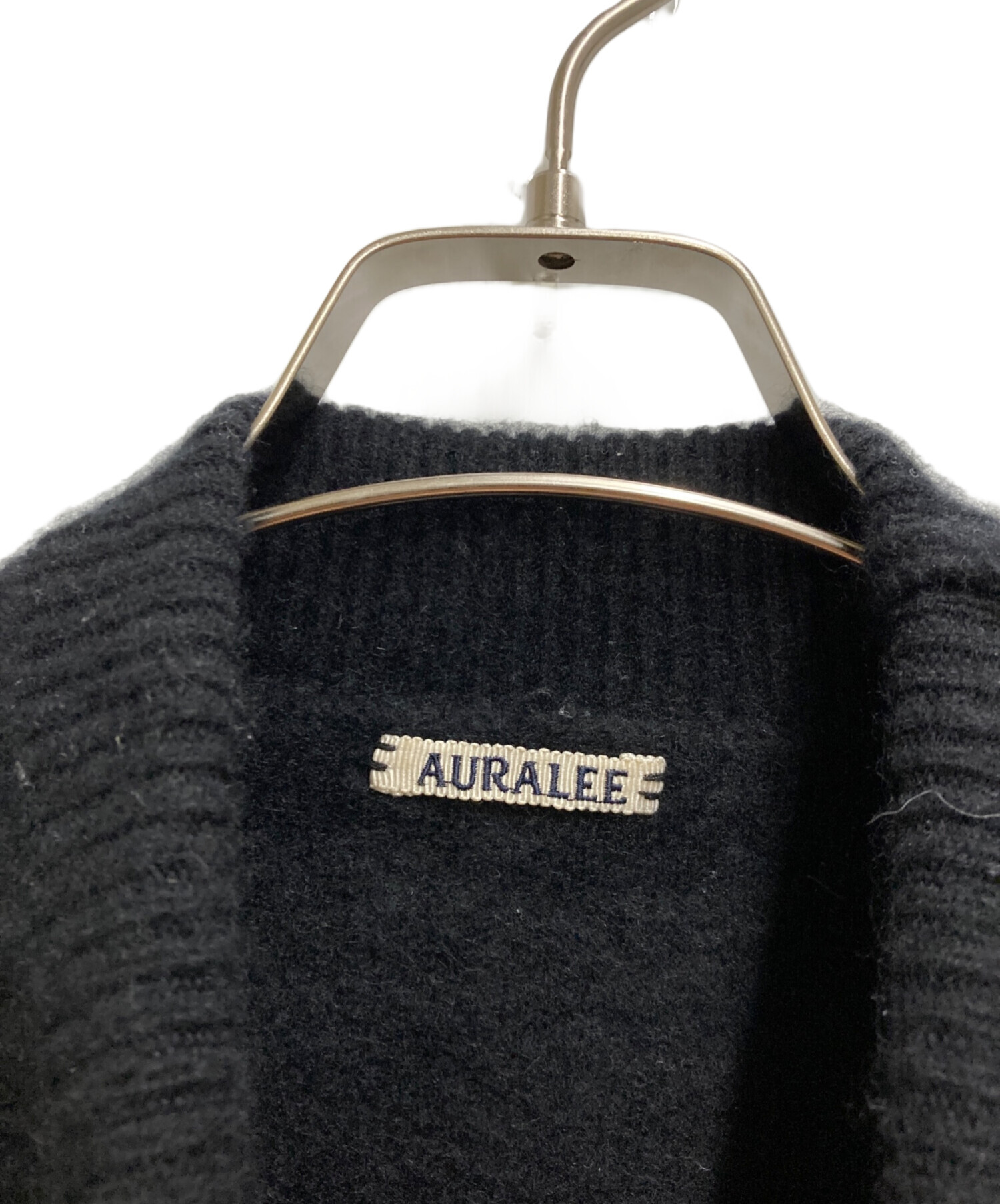 AURALEE (オーラリー) BABY CASHMERE KNIT TURTLE NECK ブラック サイズ:1