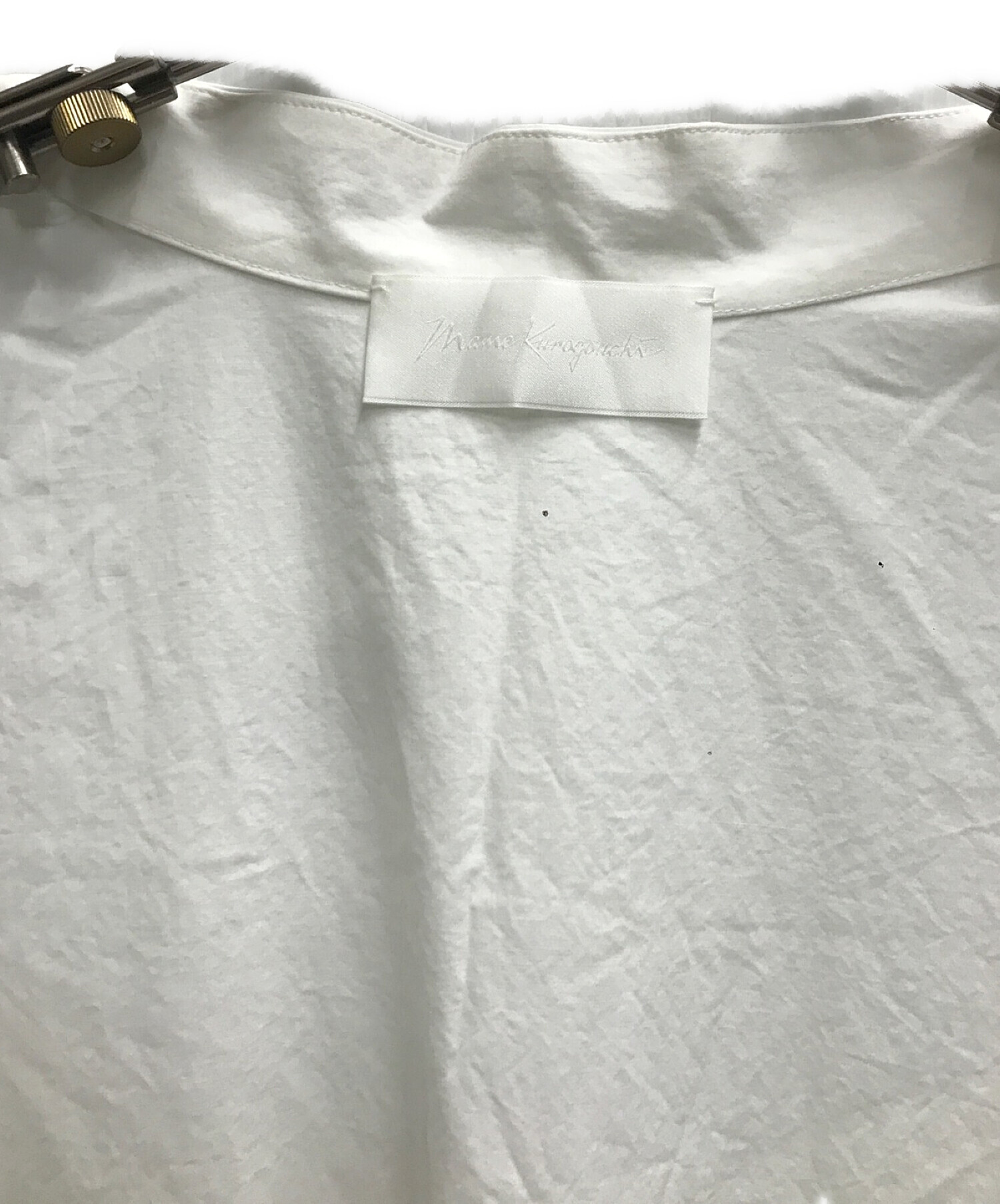 Mame Kurogouchi: White Nidom Shirt