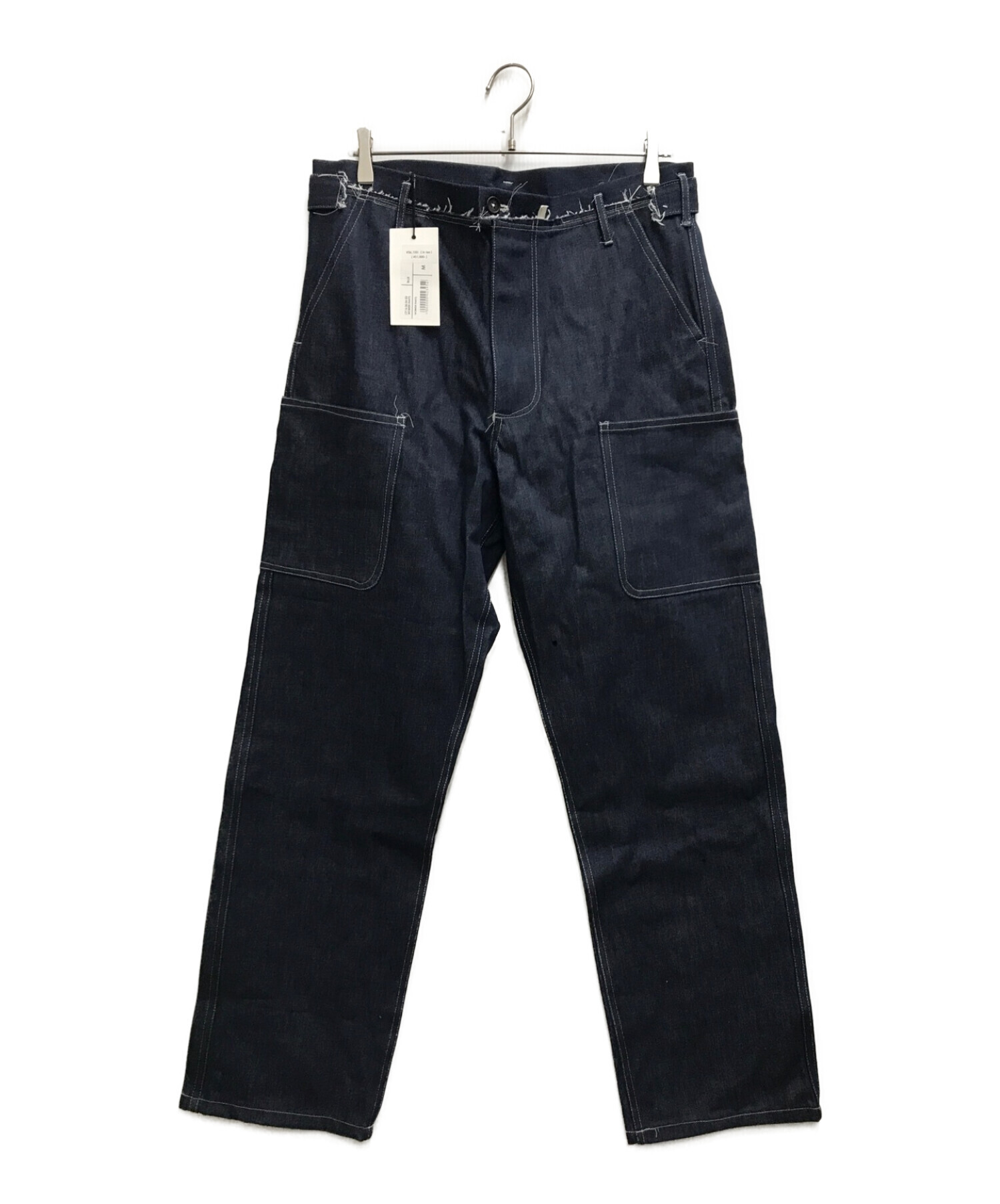 CAMIEL FORTGENS (カミエルフォートヘンス) WORKER PANTS インディゴ サイズ:M