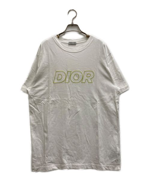 中古・古着通販】DIOR HOMME (ディオール オム) ロゴ刺繍オーバーサイズTシャツ ホワイト サイズ:Ⅼ｜ブランド・古着通販  トレファク公式【TREFAC FASHION】スマホサイト