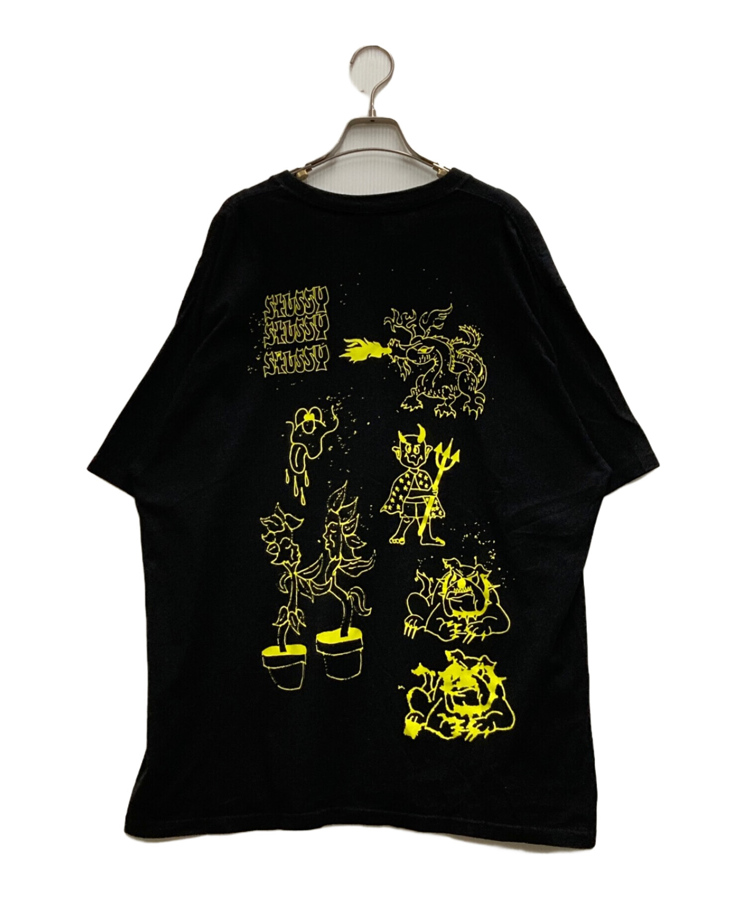 stussy (ステューシー) bad dream Tee ブラック サイズ:XL