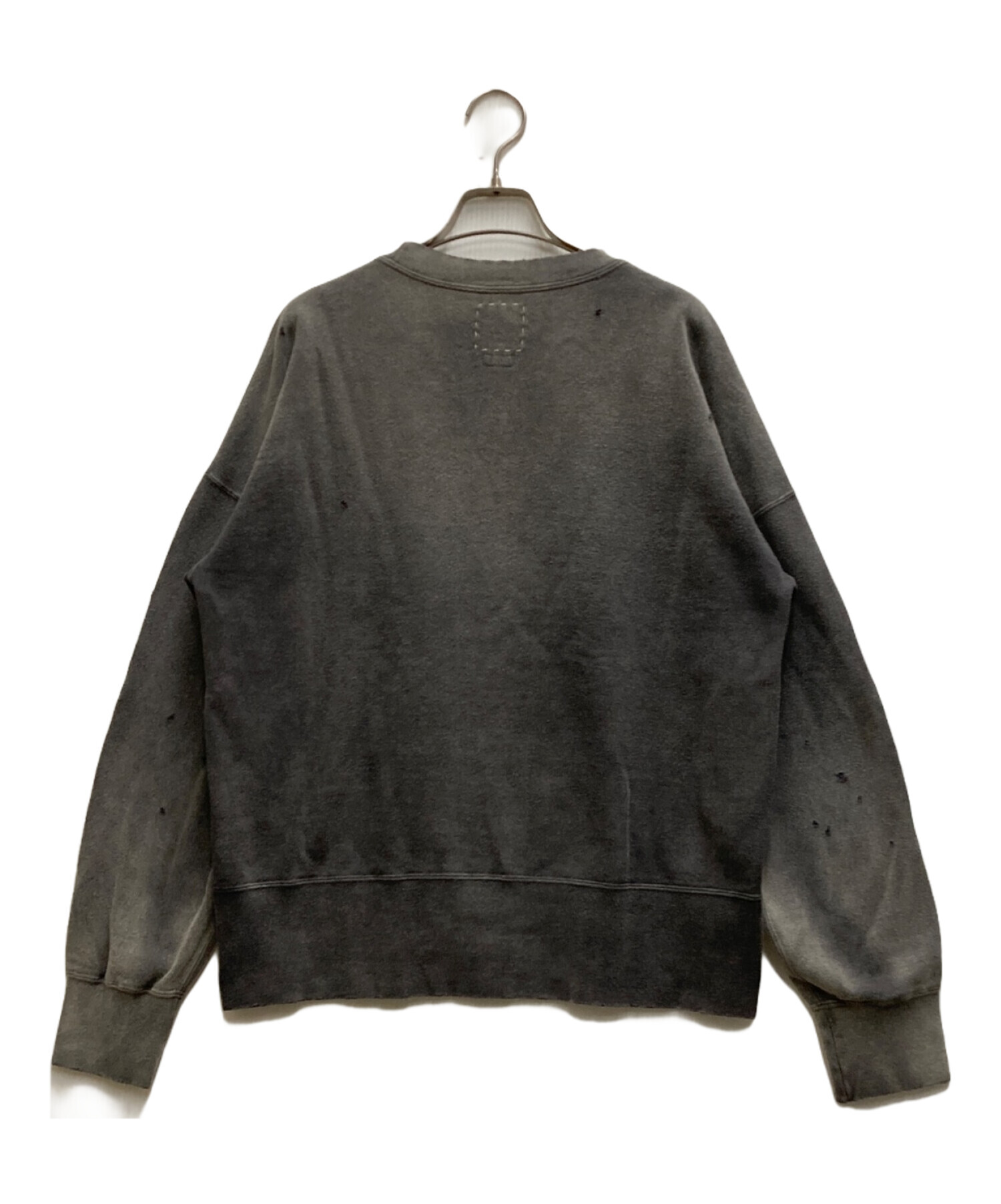 中古・古着通販】VISVIM (ビズビム) COURT SWEAT L／S CRASH グレー