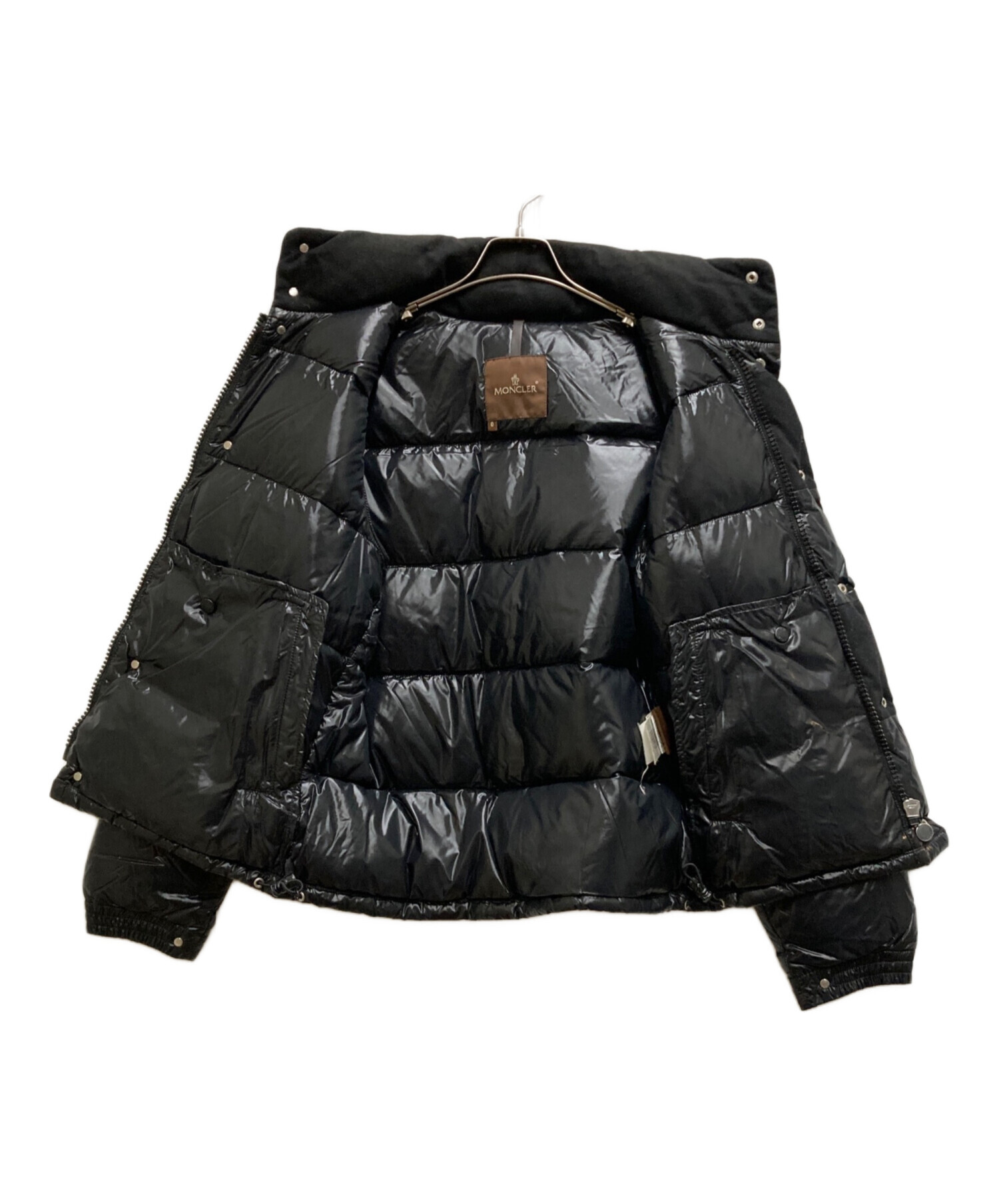 中古・古着通販】MONCLER (モンクレール) BERILLE EVERESTダウンジャケット ブラック｜ブランド・古着通販  トレファク公式【TREFAC FASHION】スマホサイト