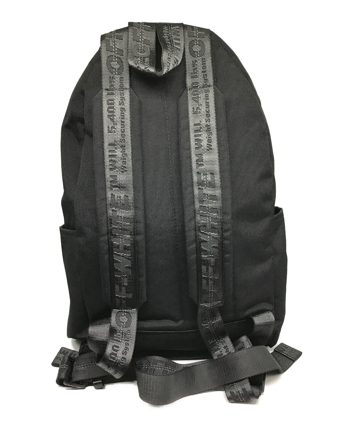 中古・古着通販】OFFWHITE (オフホワイト) QUOTE BACKPACK ブラック｜ブランド・古着通販 トレファク公式【TREFAC  FASHION】スマホサイト