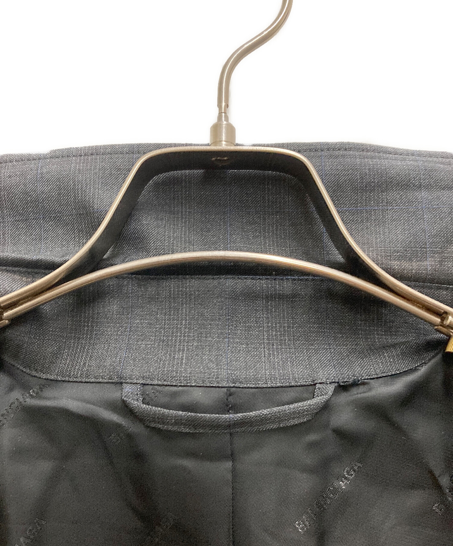 中古・古着通販】BALENCIAGA (バレンシアガ) テーラードシャツ グレー サイズ:44｜ブランド・古着通販 トレファク公式【TREFAC  FASHION】スマホサイト