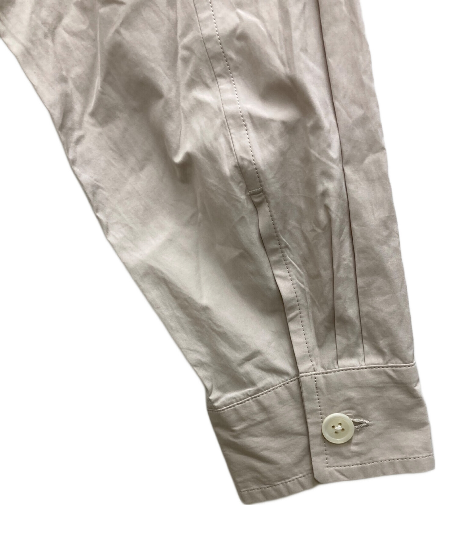 中古・古着通販】ARTS&SCIENCE (アーツアンドサイエンス) Bulky bal collar shirt グレー  サイズ:1｜ブランド・古着通販 トレファク公式【TREFAC FASHION】スマホサイト