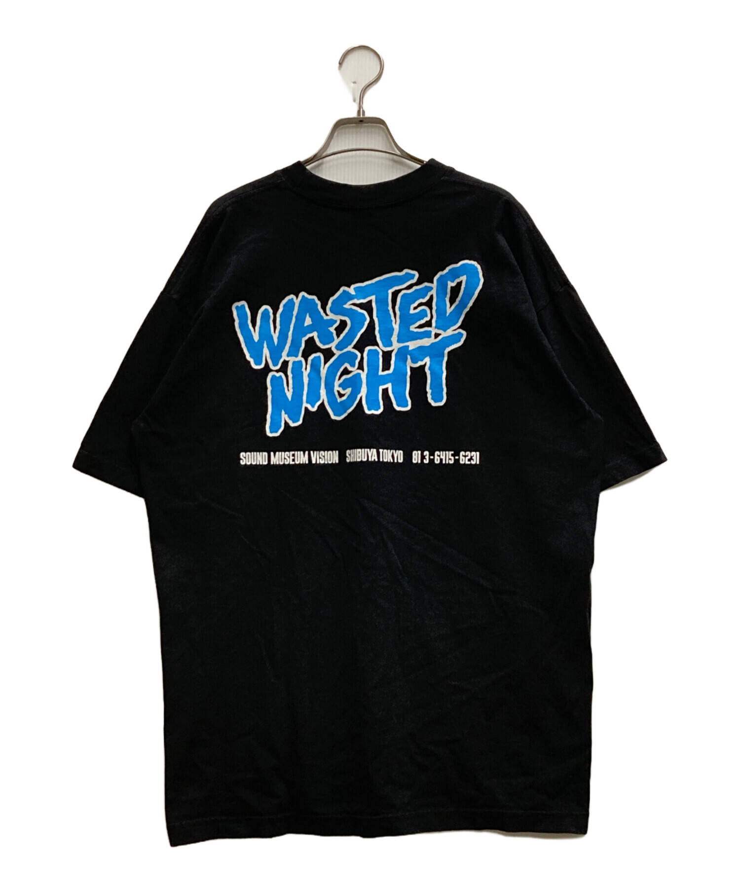 中古・古着通販】WASTED YOUTH (ウエステッド ユース) WASTED NIGHT verdy Tee ブラック  サイズ:Ⅼ｜ブランド・古着通販 トレファク公式【TREFAC FASHION】スマホサイト