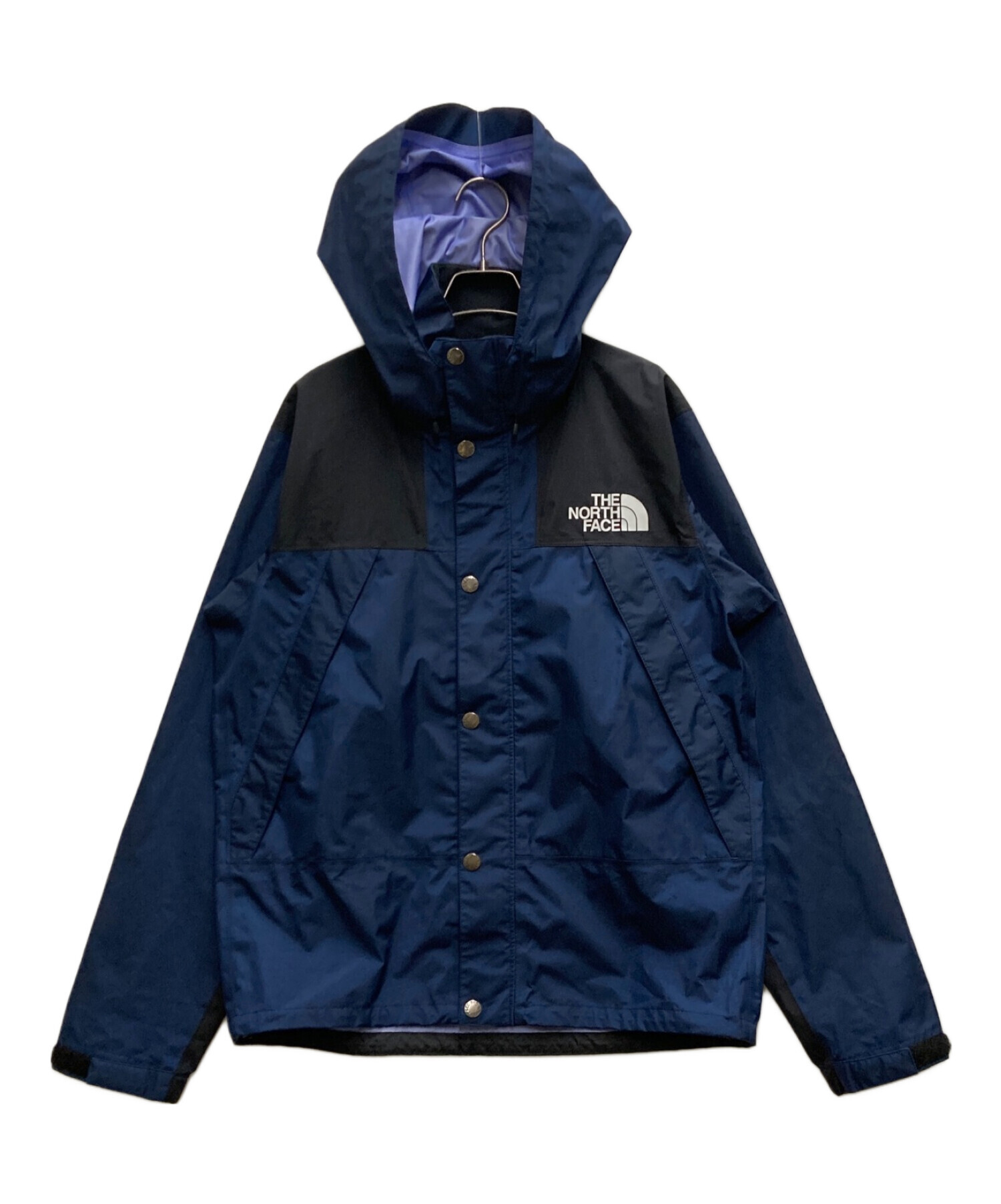 THE NORTH FACE (ザ ノース フェイス) マウンテンレインテックスジャケット ネイビー サイズ:Ⅼ