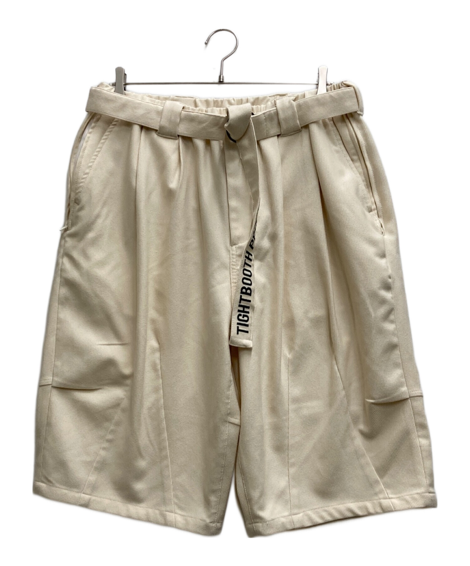 中古・古着通販】TIGHTBOOTH PRODUCTION (タイトブースプロダクション) PIQUE BIG SHORTS ベージュ  サイズ:Ⅼ｜ブランド・古着通販 トレファク公式【TREFAC FASHION】スマホサイト