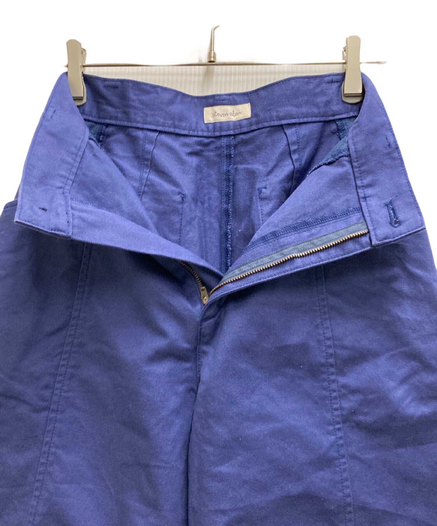 中古・古着通販】STEVEN ALAN (スティーブンアラン) COTTON TWILL PANTS ネイビー サイズ:Ⅿ｜ブランド・古着通販  トレファク公式【TREFAC FASHION】スマホサイト