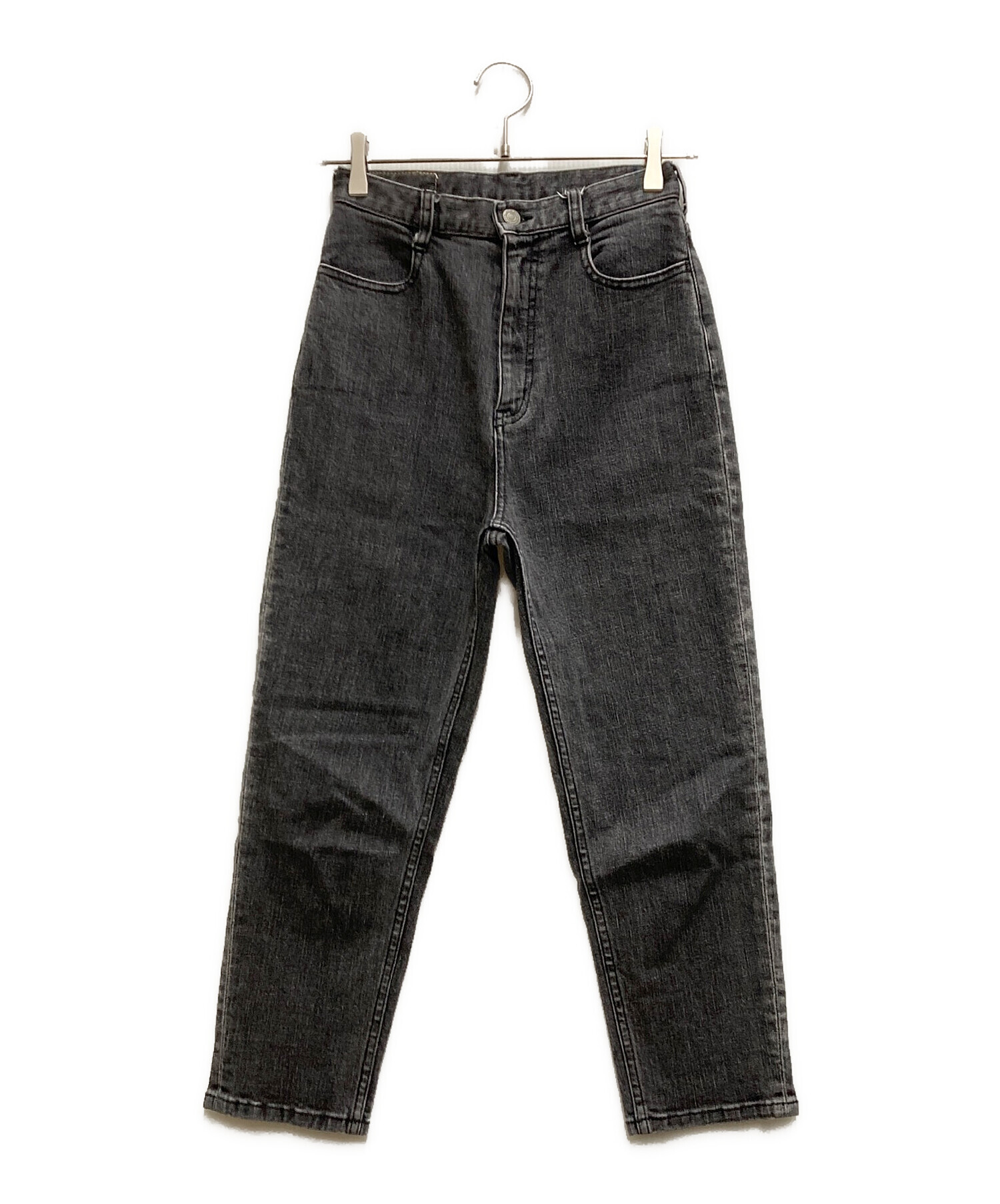 中古・古着通販】L'appartement (アパルトモン) High rise taperd denim ブラック サイズ:26｜ブランド・古着通販  トレファク公式【TREFAC FASHION】スマホサイト