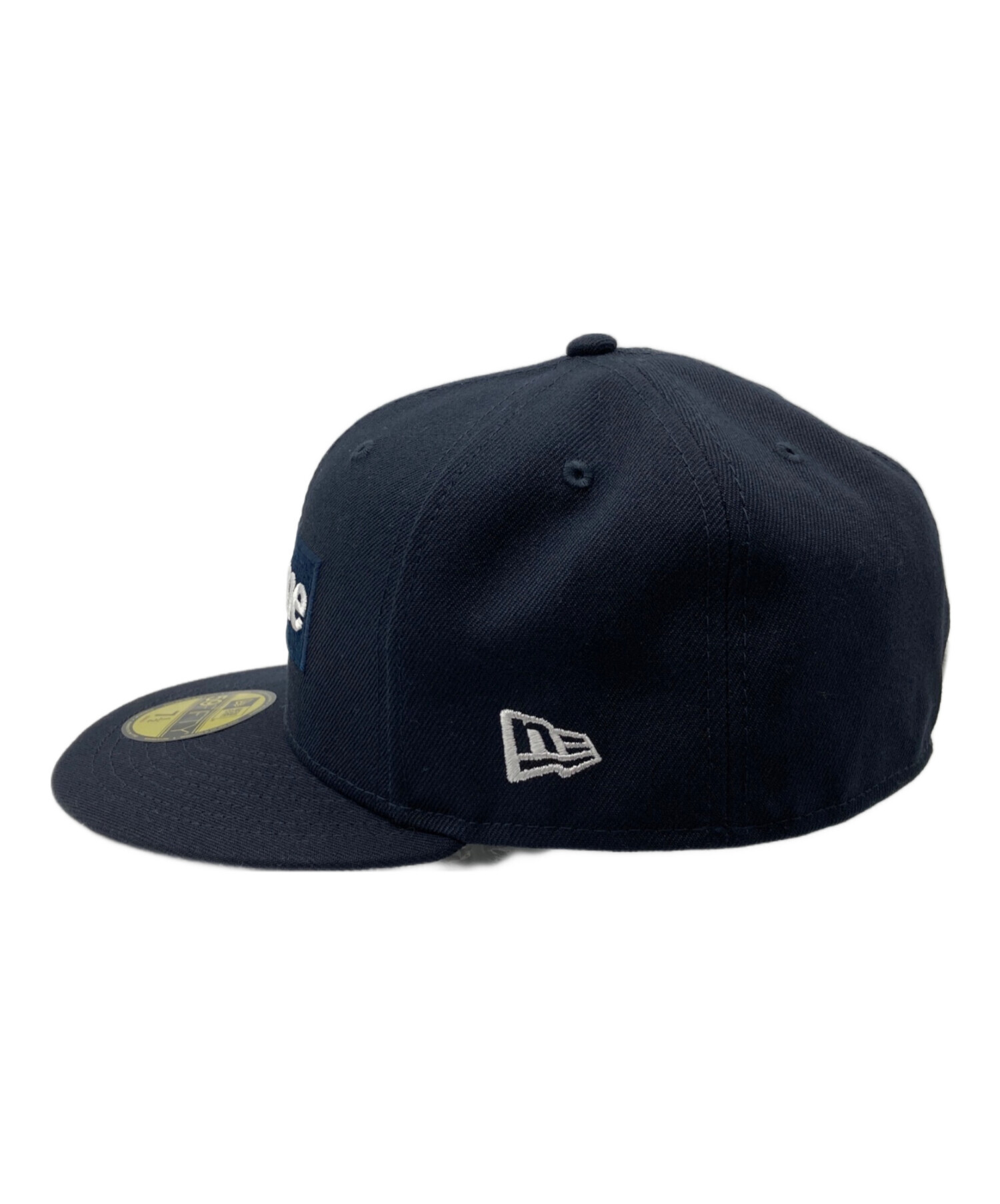 New Era (ニューエラ) SUPREME (シュプリーム) NEW YORK YANKEES (ニューヨークヤンキース) BOX LOGO  CAP ネイビー サイズ:7 1/2