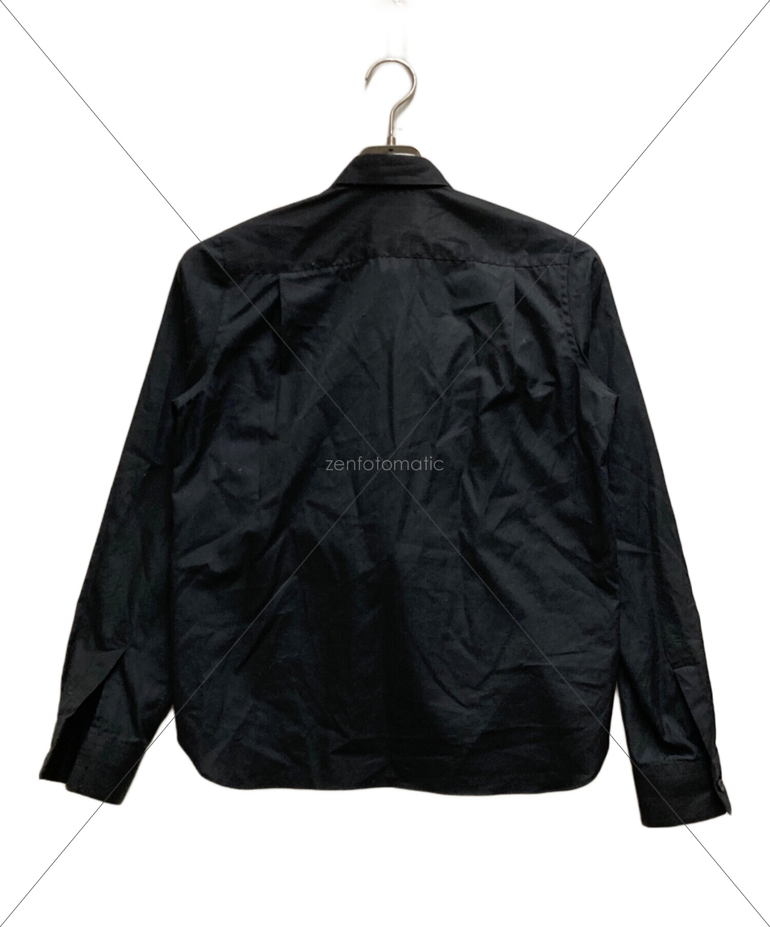 中古・古着通販】noir kei ninomiya (ノワール ケイ ニノミヤ) ベルトデザインリボンハーネスシャツ ブラック  サイズ:XS｜ブランド・古着通販 トレファク公式【TREFAC FASHION】スマホサイト