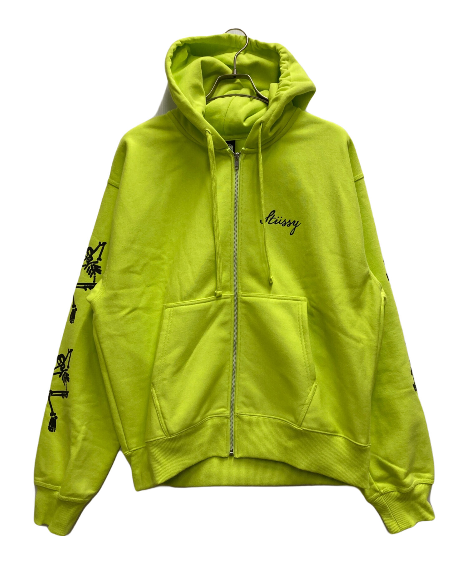 中古・古着通販】stussy (ステューシー) PARADISE LOST ZIP HOOD イエロー サイズ:L｜ブランド・古着通販  トレファク公式【TREFAC FASHION】スマホサイト