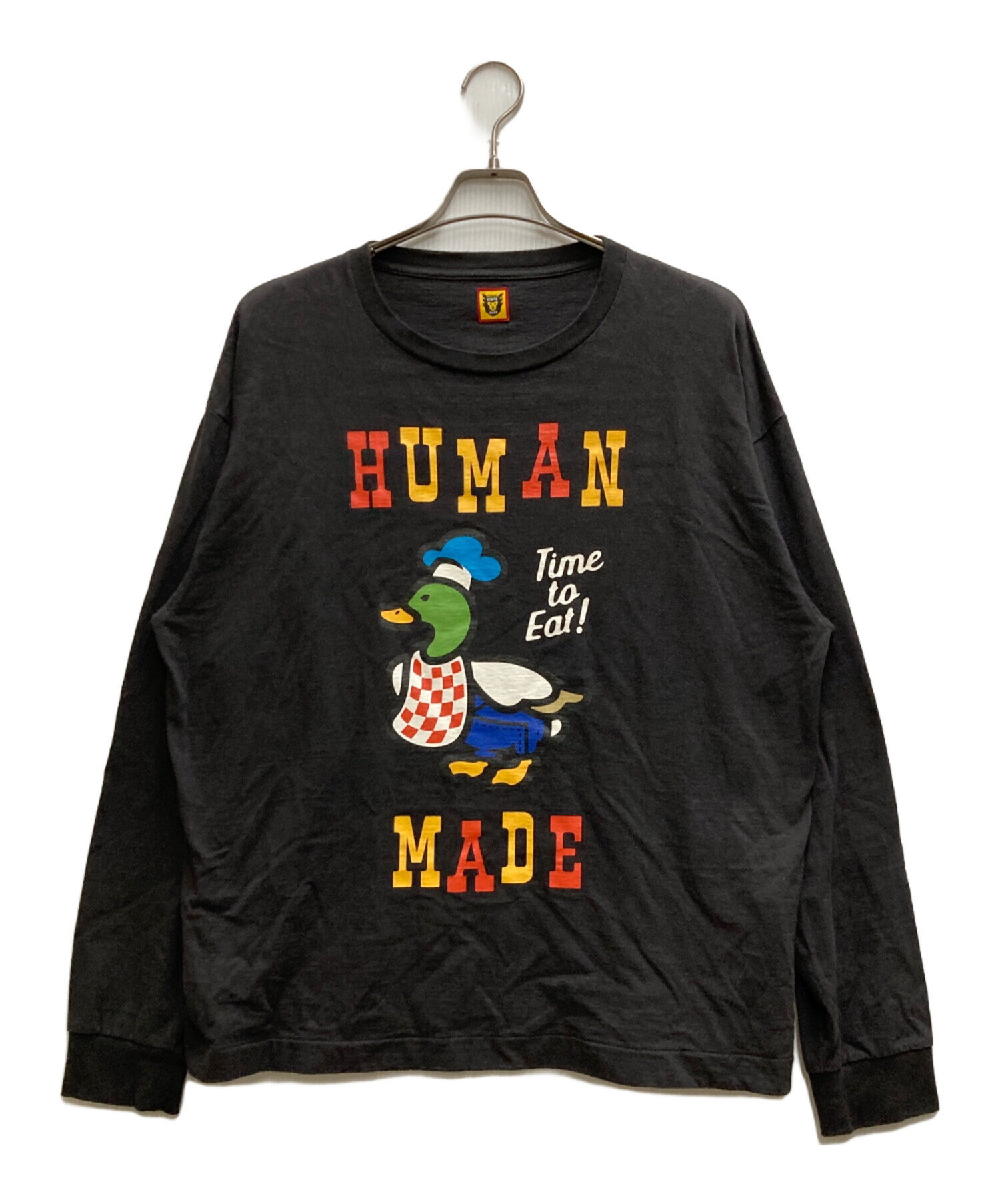 中古・古着通販】HUMAN MADE (ヒューマンメイド) Graphic L/S T-Shirt ブラック サイズ:XL｜ブランド・古着通販  トレファク公式【TREFAC FASHION】スマホサイト