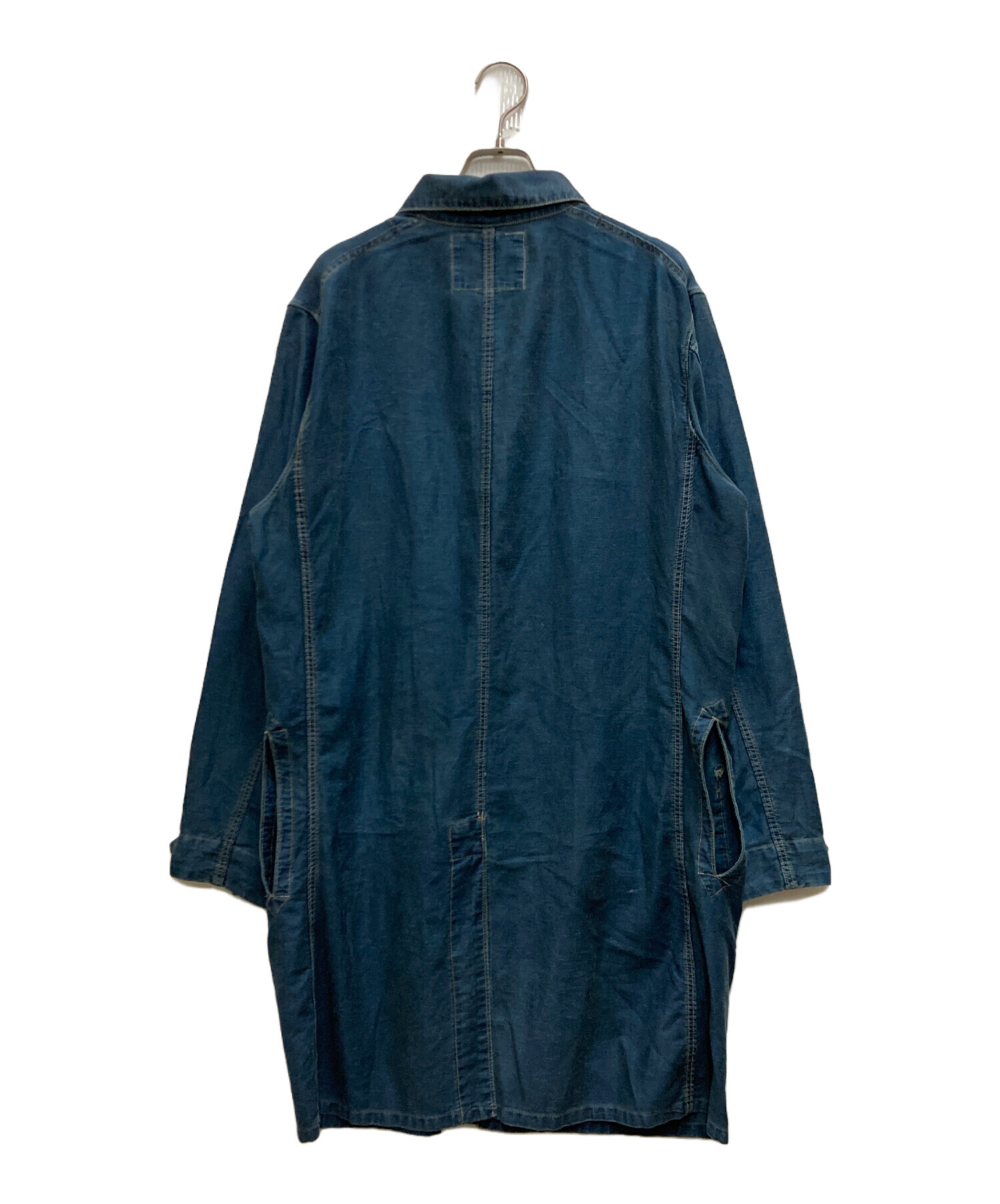 中古・古着通販】RRL (ダブルアールエル) LANSING INDIGO SHOP COAT インディゴ サイズ:S｜ブランド・古着通販  トレファク公式【TREFAC FASHION】スマホサイト