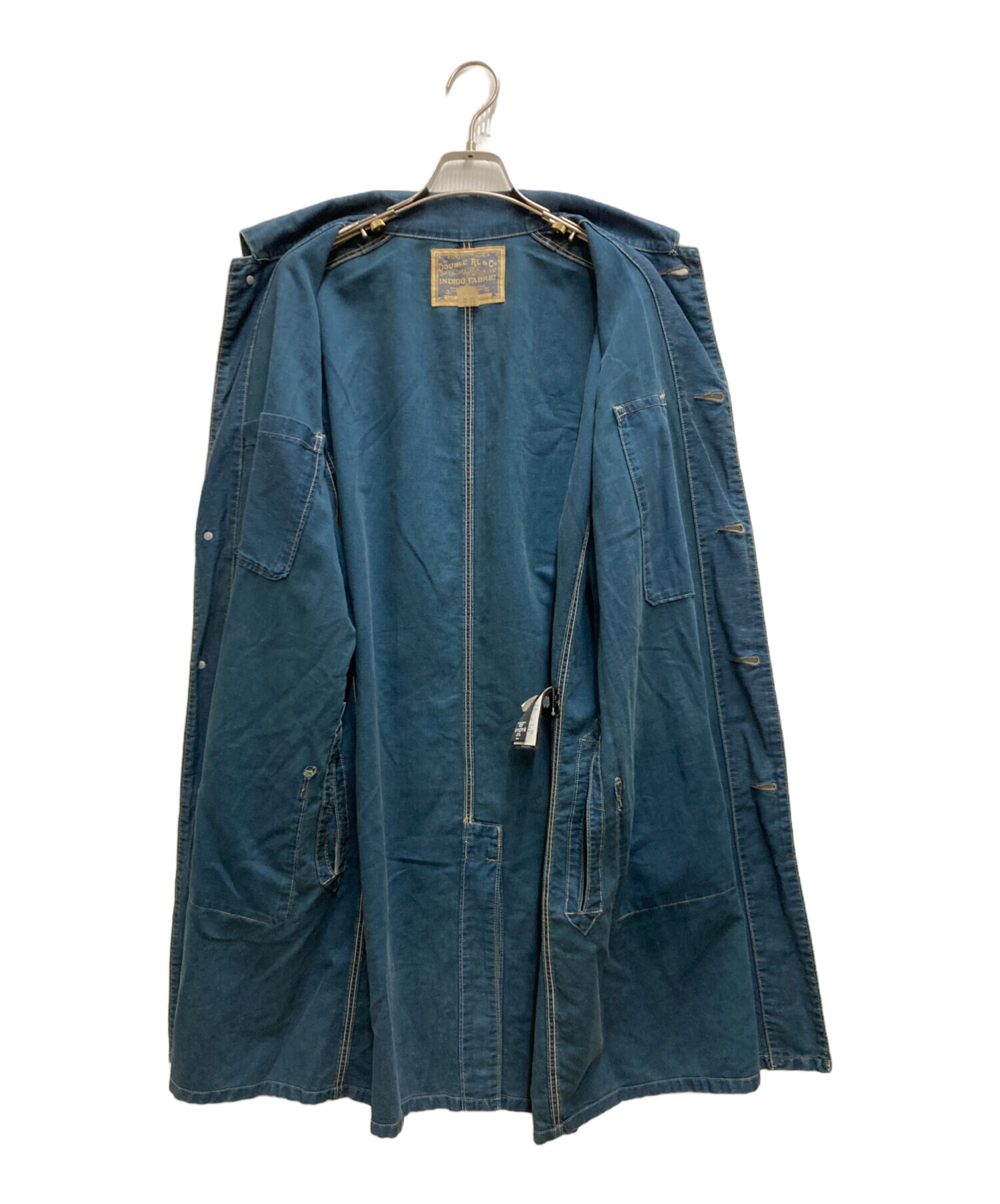 中古・古着通販】RRL (ダブルアールエル) LANSING INDIGO SHOP COAT インディゴ サイズ:S｜ブランド・古着通販  トレファク公式【TREFAC FASHION】スマホサイト