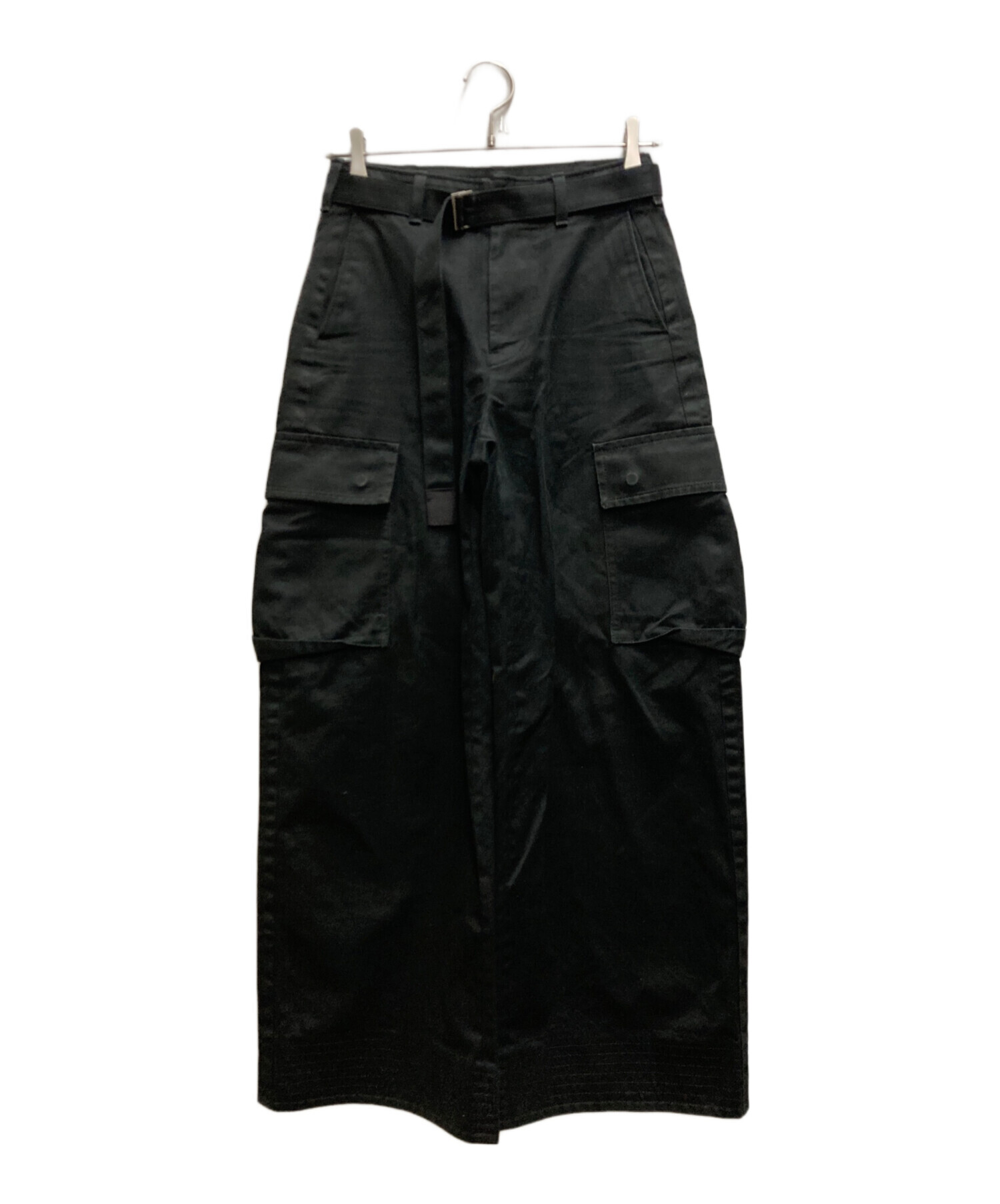 中古・古着通販】sacai (サカイ) Cotton Chino Pants ブラック｜ブランド・古着通販 トレファク公式【TREFAC  FASHION】スマホサイト