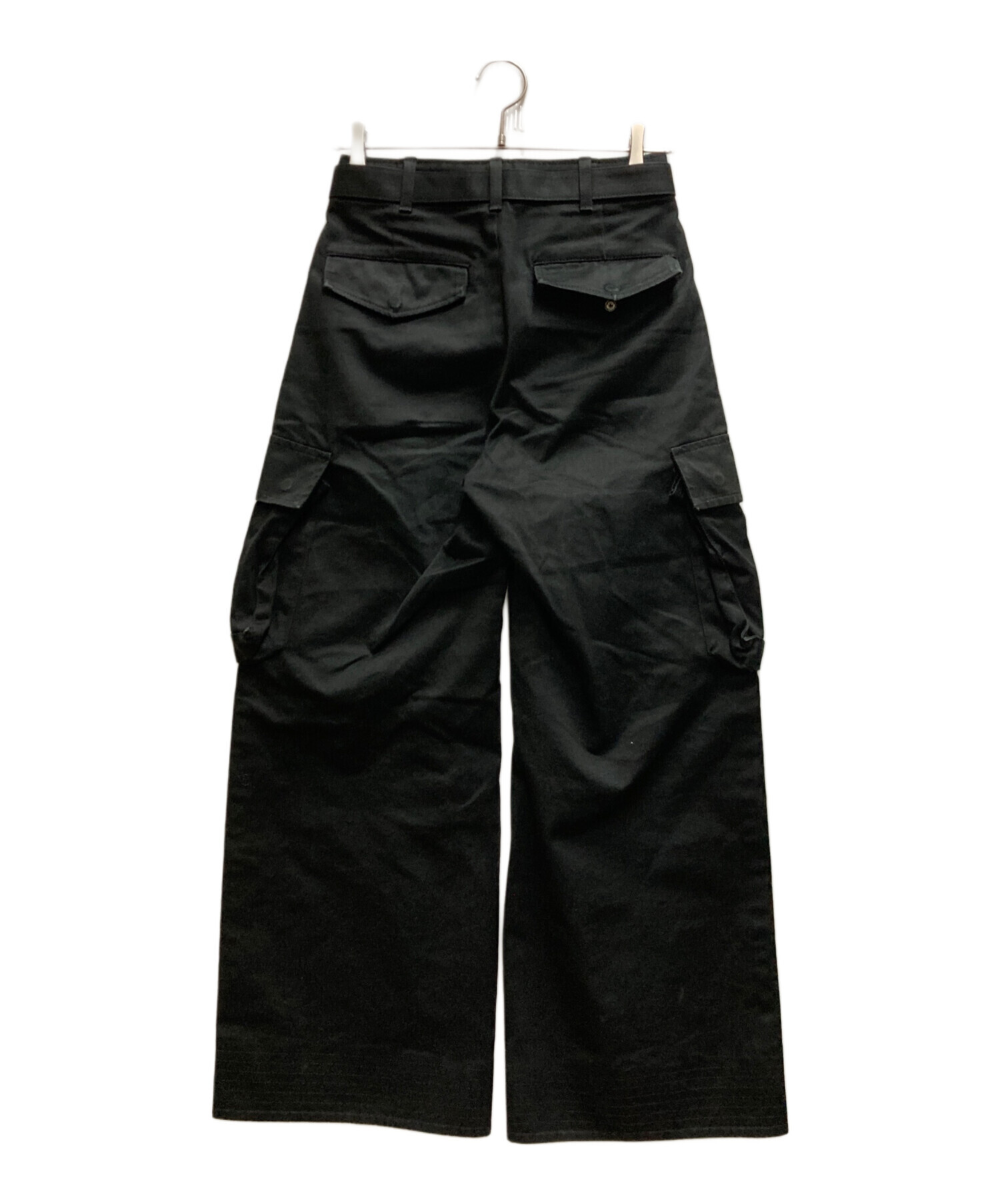 中古・古着通販】sacai (サカイ) Cotton Chino Pants ブラック｜ブランド・古着通販 トレファク公式【TREFAC  FASHION】スマホサイト