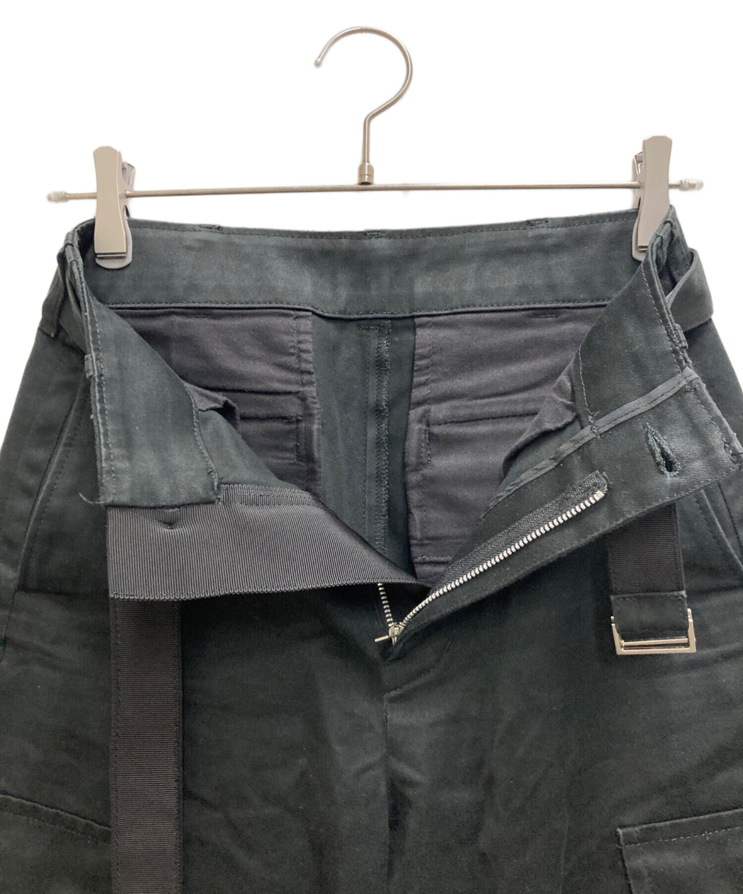 中古・古着通販】sacai (サカイ) Cotton Chino Pants ブラック｜ブランド・古着通販 トレファク公式【TREFAC  FASHION】スマホサイト