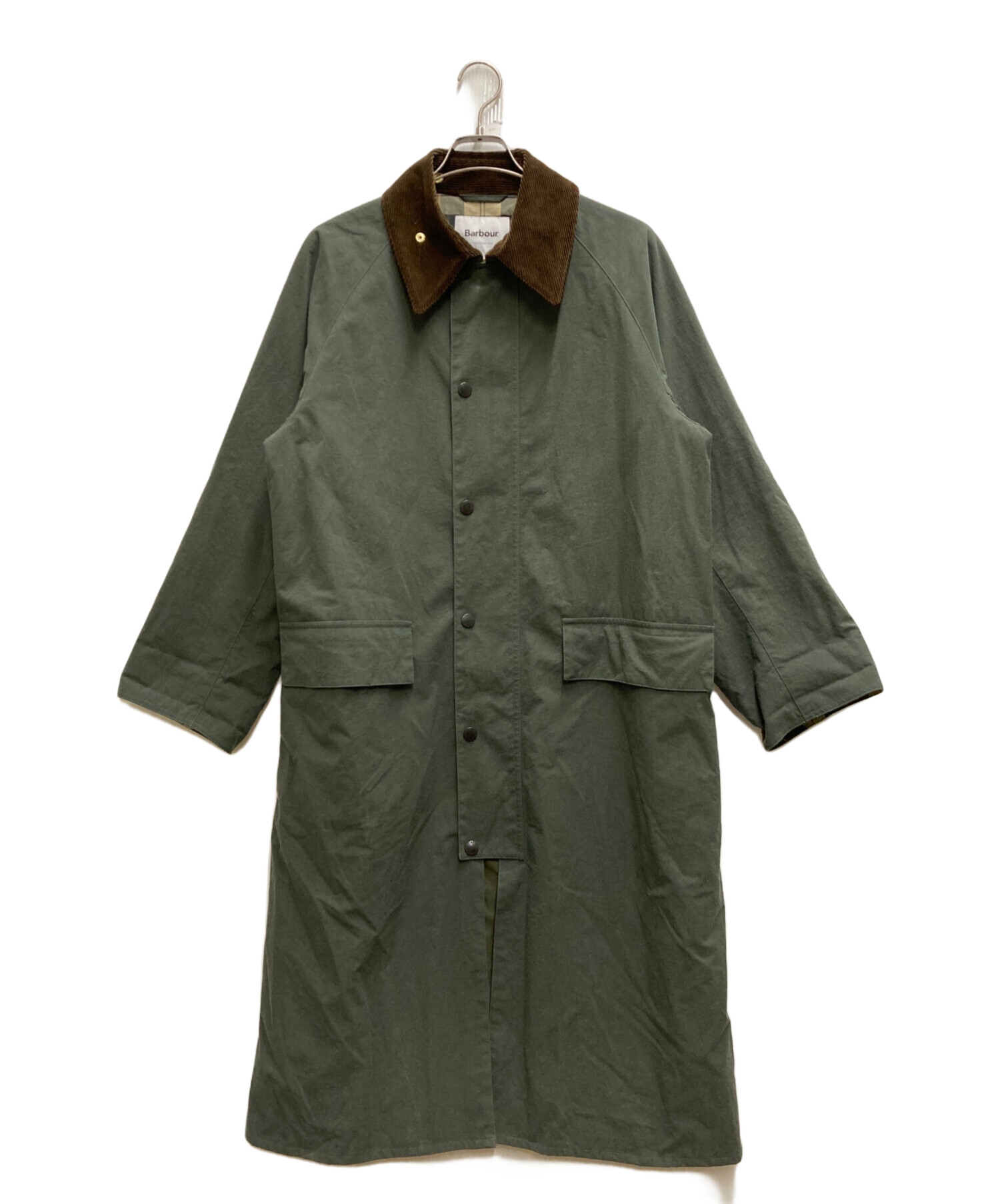 Barbour (バブアー) JOURNAL STANDARD (ジャーナル スタンダード) 別注OS BURGHLEY-MU-TECH グリーン  サイズ:38