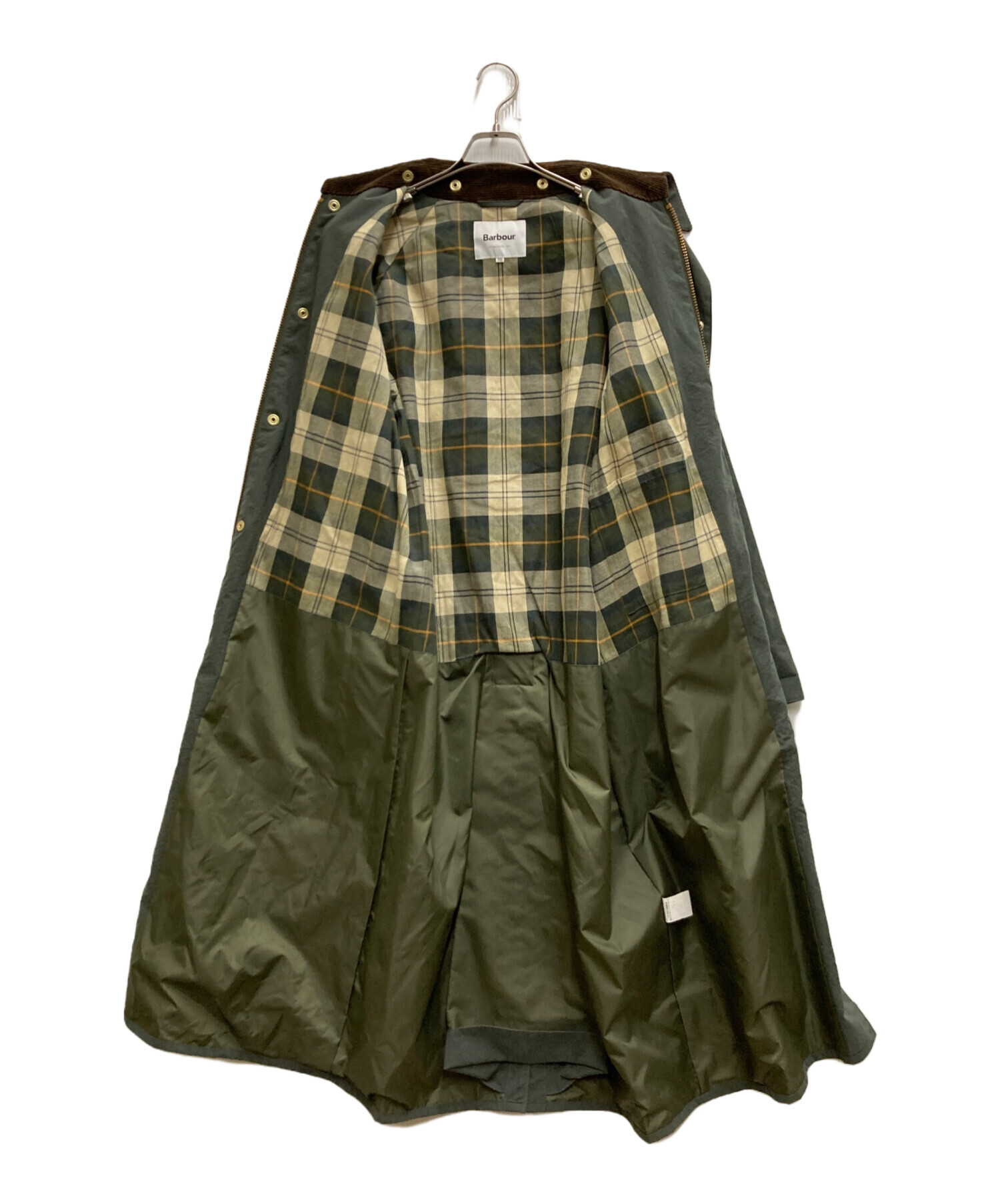 Barbour (バブアー) JOURNAL STANDARD (ジャーナル スタンダード) 別注OS BURGHLEY-MU-TECH グリーン  サイズ:38