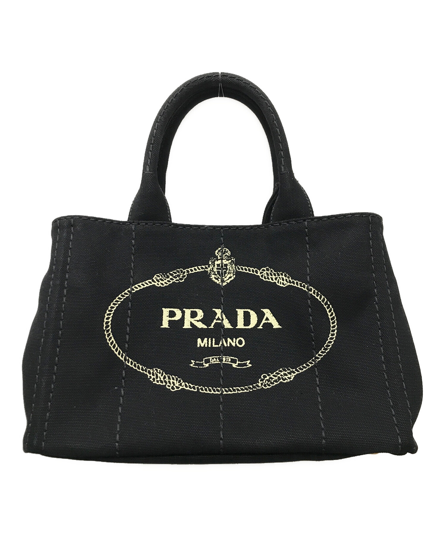 中古・古着通販】PRADA (プラダ) カナパ2WAYバッグ ブラック｜ブランド・古着通販 トレファク公式【TREFAC FASHION】スマホサイト