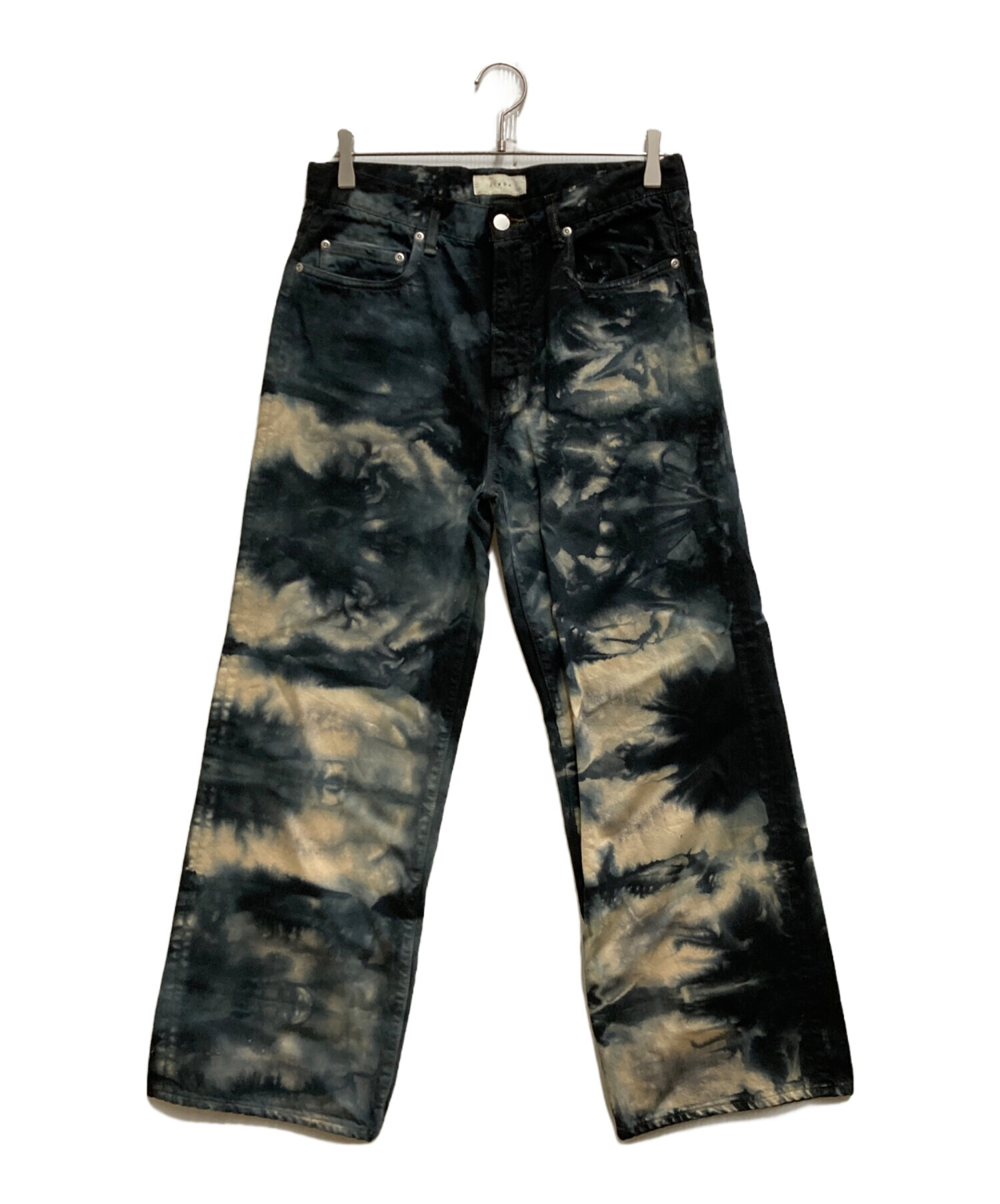 中古・古着通販】jieda (ジエダ) DYED LOOSE FIT DENIM PANTS ブラック サイズ:2｜ブランド・古着通販  トレファク公式【TREFAC FASHION】スマホサイト