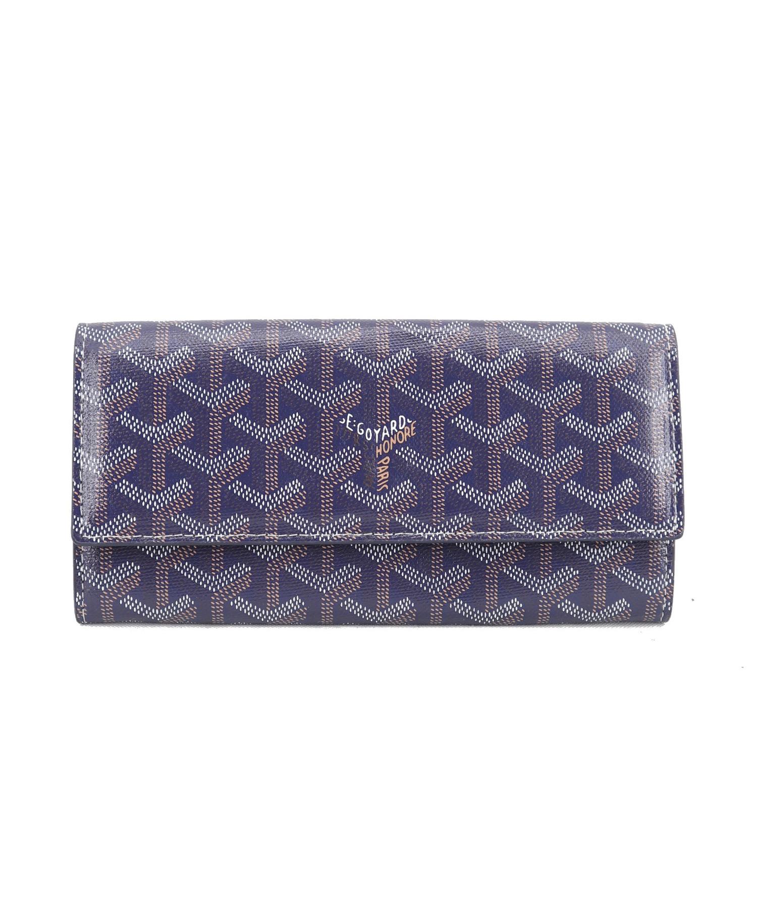 GOYARD (ゴヤール) 長財布 ネイビー APM VARENNE