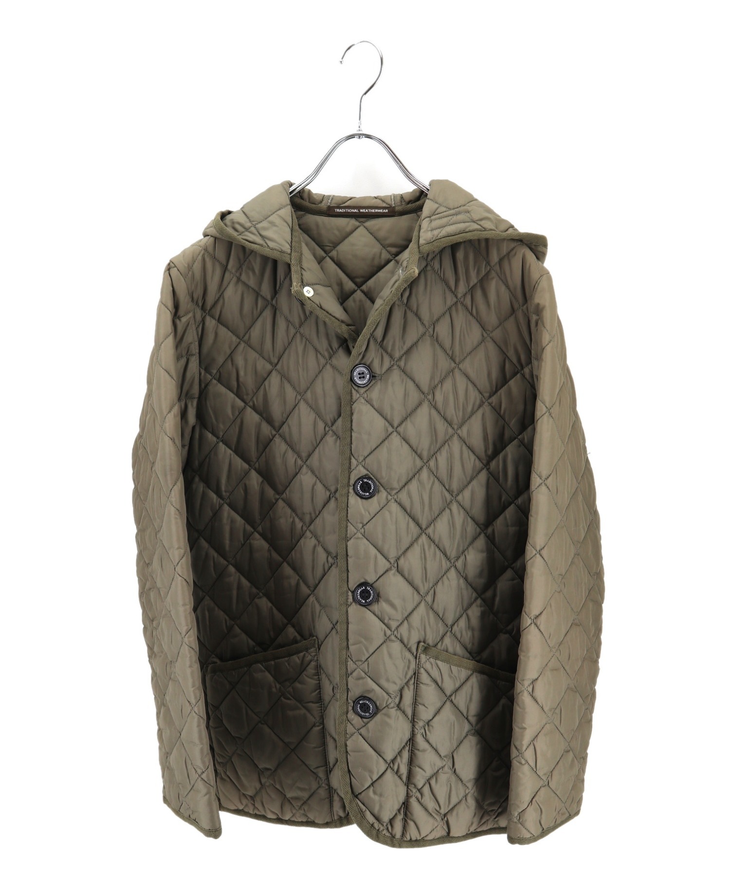 Traditional Weatherwear (トラディショナルウェザーウェア) キルティングジャケット カーキ サイズ:38