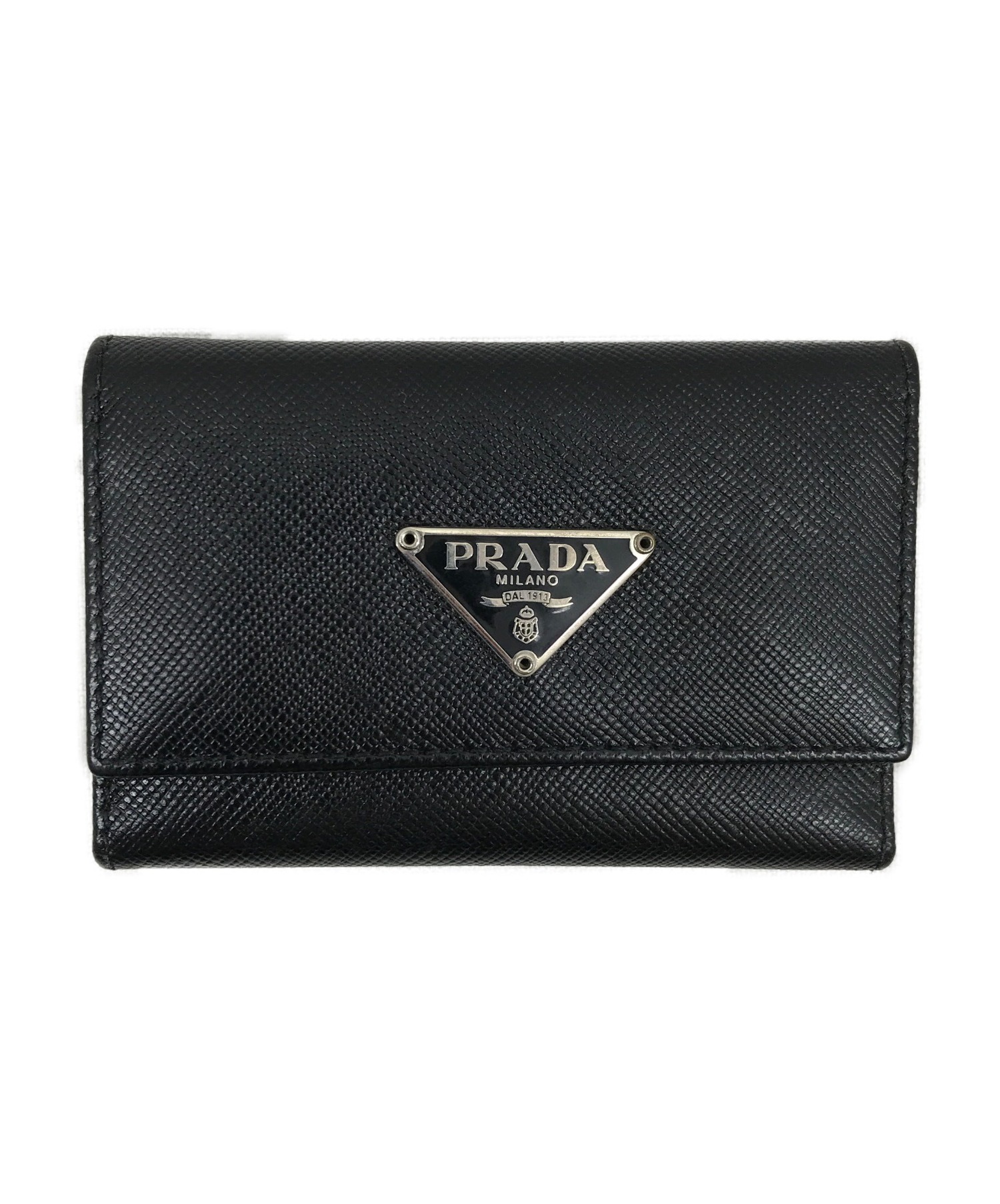 中古・古着通販】PRADA (プラダ) 6連キーケース ブラック サイズ:ー