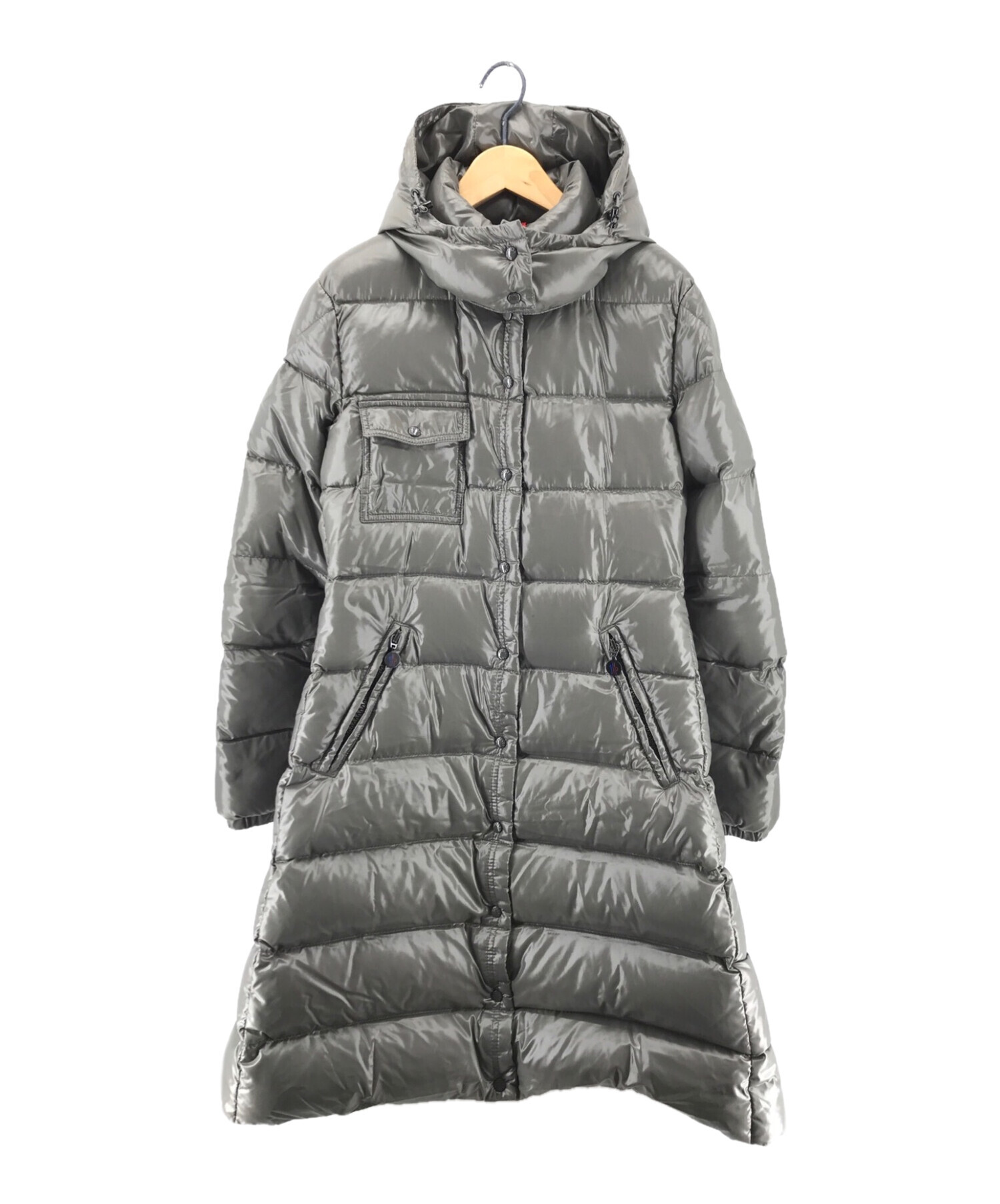 MONCLER (モンクレール) MEINA ダウンコート メイナダウンコート グレー サイズ:3