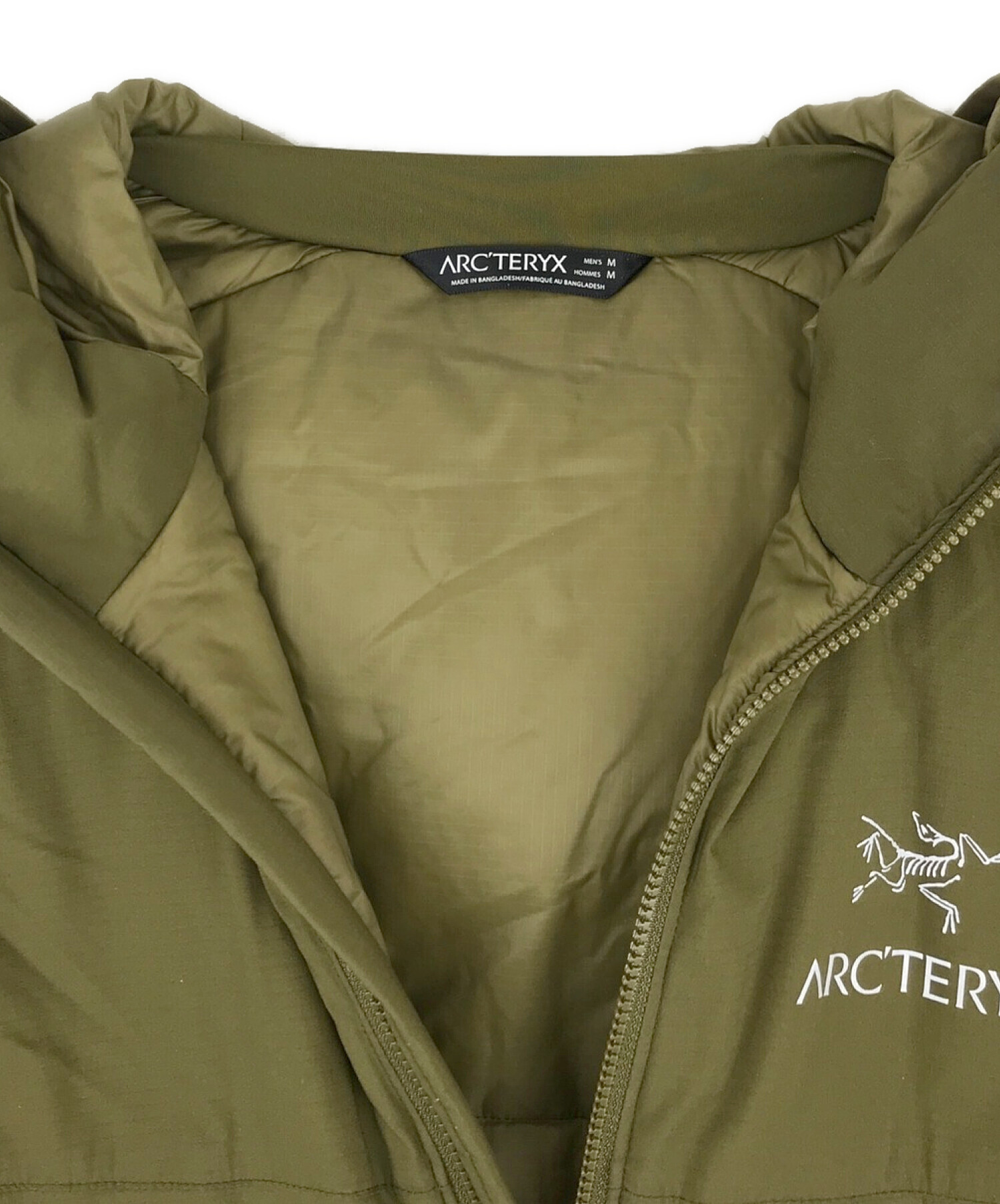 中古・古着通販】ARC'TERYX (アークテリクス) ATOM AR HOODY オリーブ