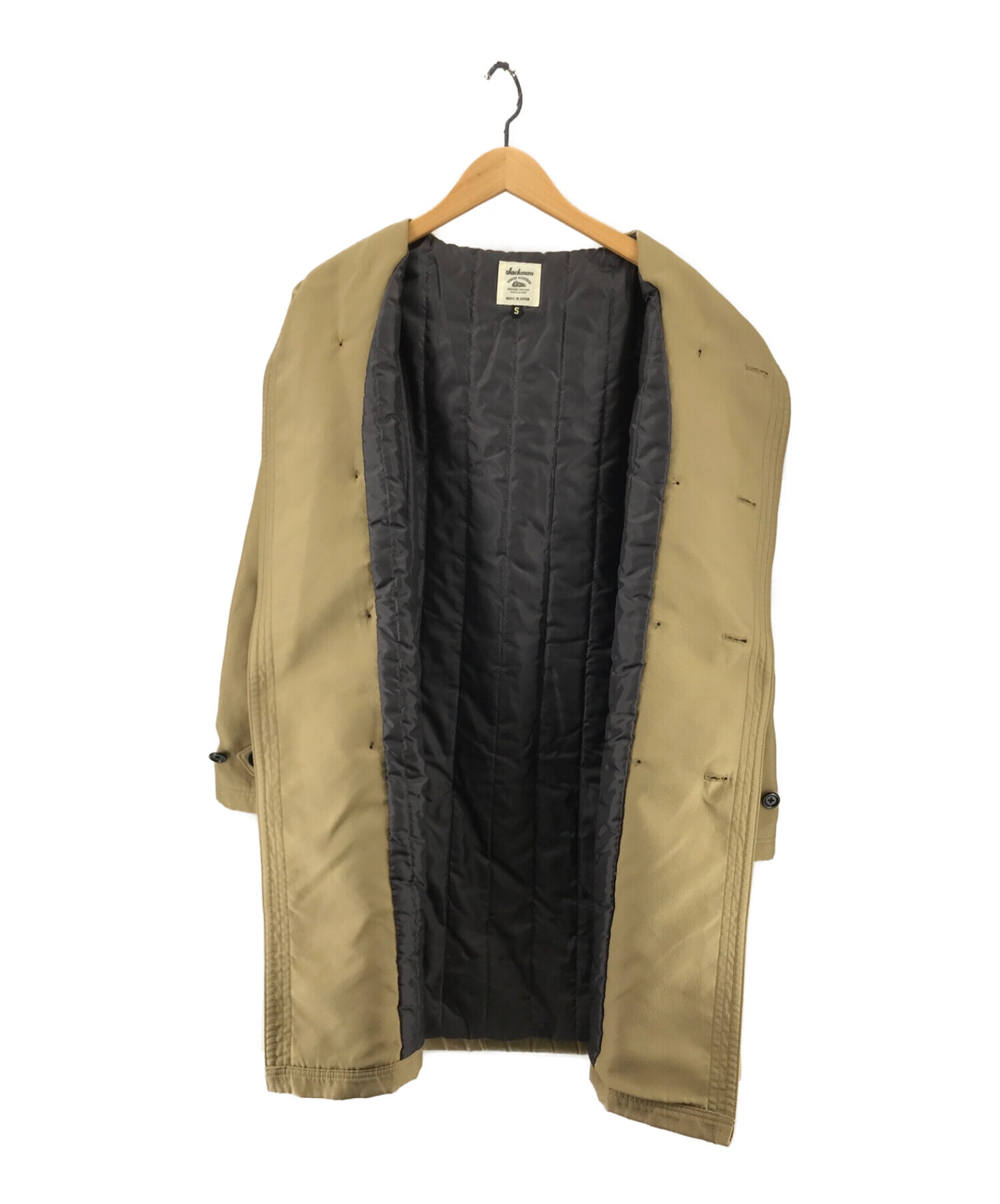 中古・古着通販】JACKMAN (ジャックマン) SPECTATOR COAT ベージュ