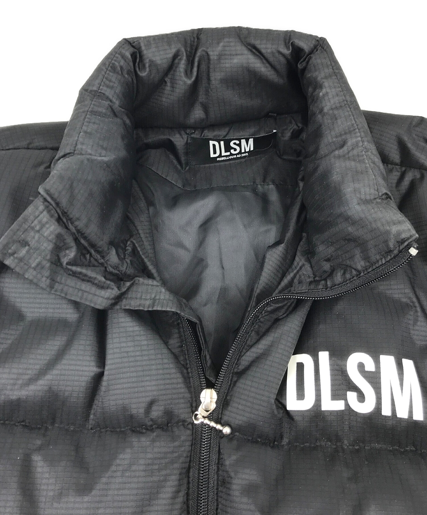 DLSM (ディーエルエスエム) ダウンジャケット ブラック サイズ:実寸をご確認ください。