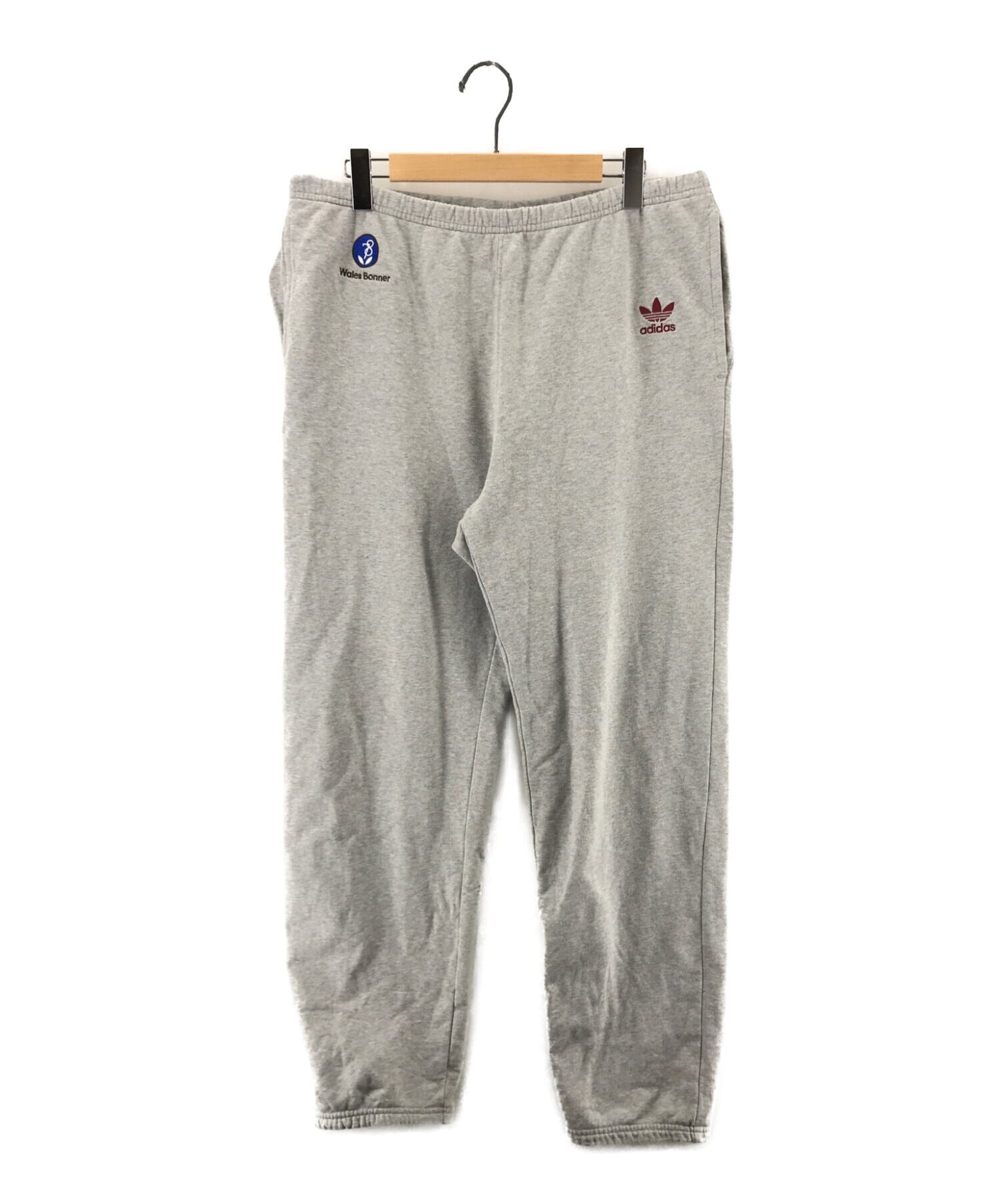 ADIDAS × WALES BONNER (アディダス×ウェールズボナー) FLEECE PANTS グレー サイズ:２XO