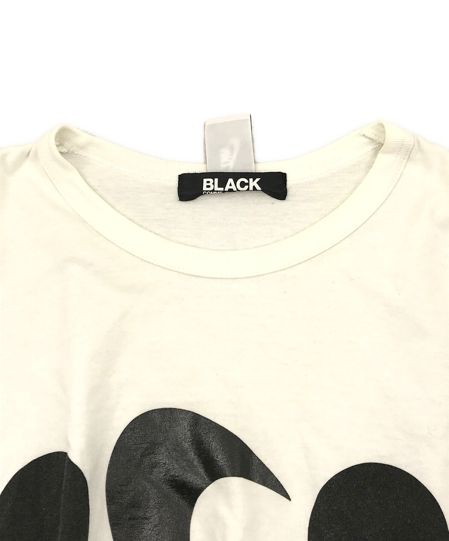 NIKE×BLACK COMME des GARCONS (ナイキ×ブラックコムデギャルソン) コラボプリントTシャツ ホワイト サイズ:XXL