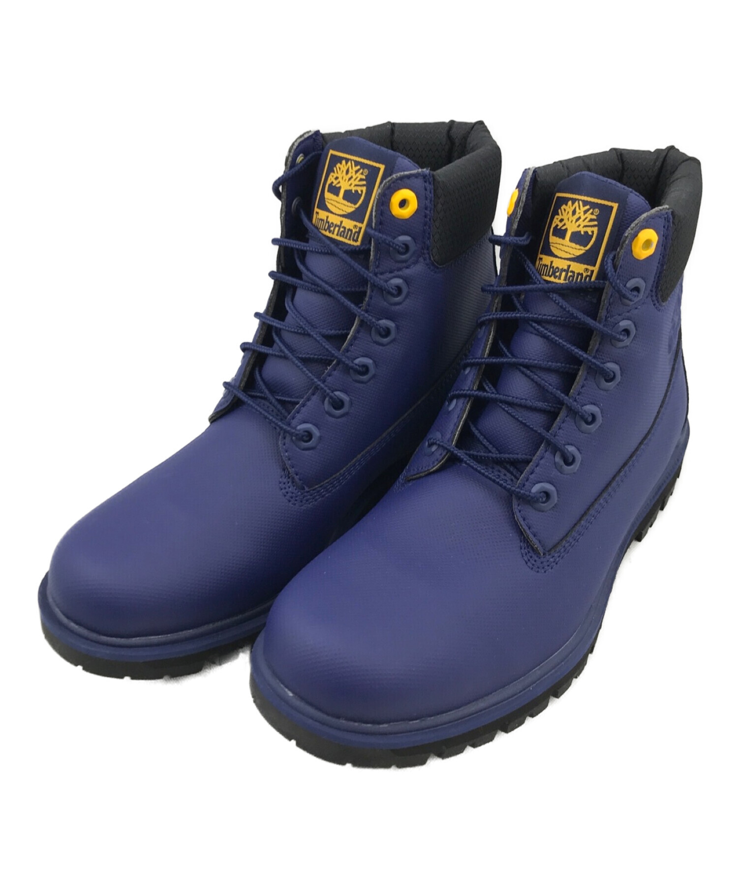 Timberland (ティンバーランド) RADFORD RUBBERIZED 6INCH WATERPROOF BOOT ネイビー サイズ:26cm